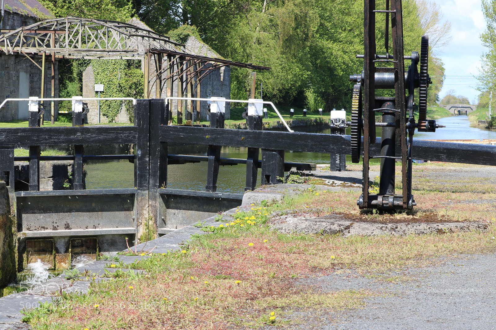 Canon EOS 760D (EOS Rebel T6s / EOS 8000D) sample photo. Industrial canal photography