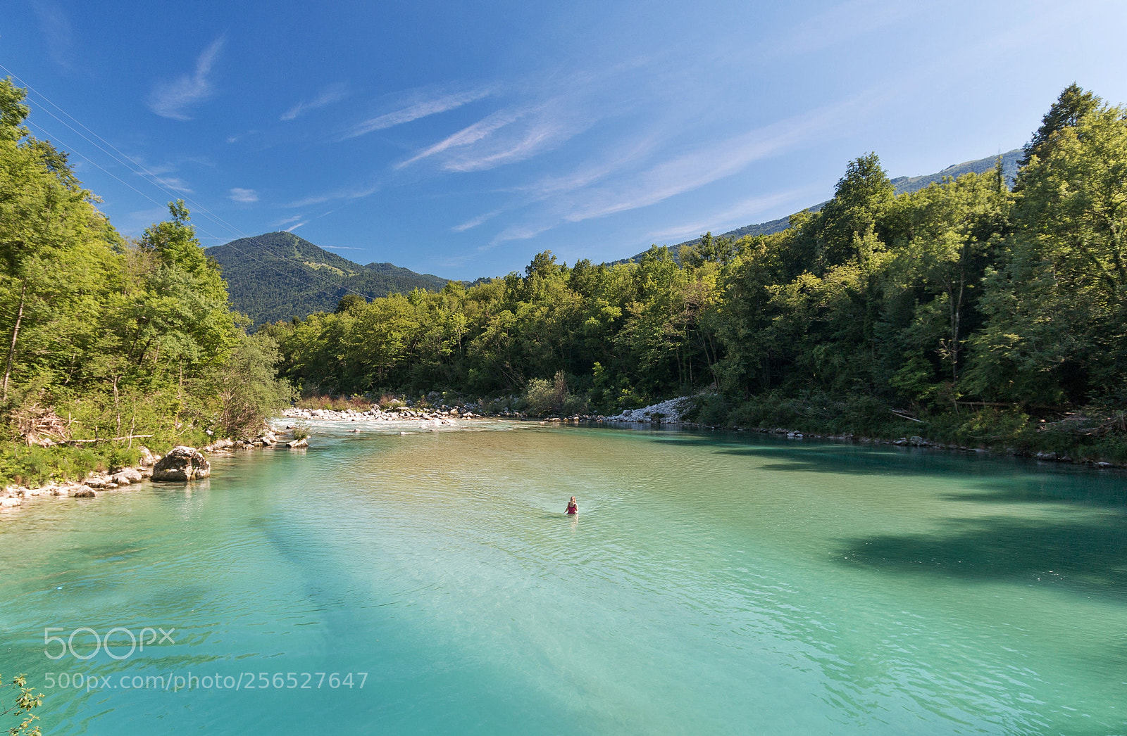 Canon EOS 70D sample photo. Soča river photography