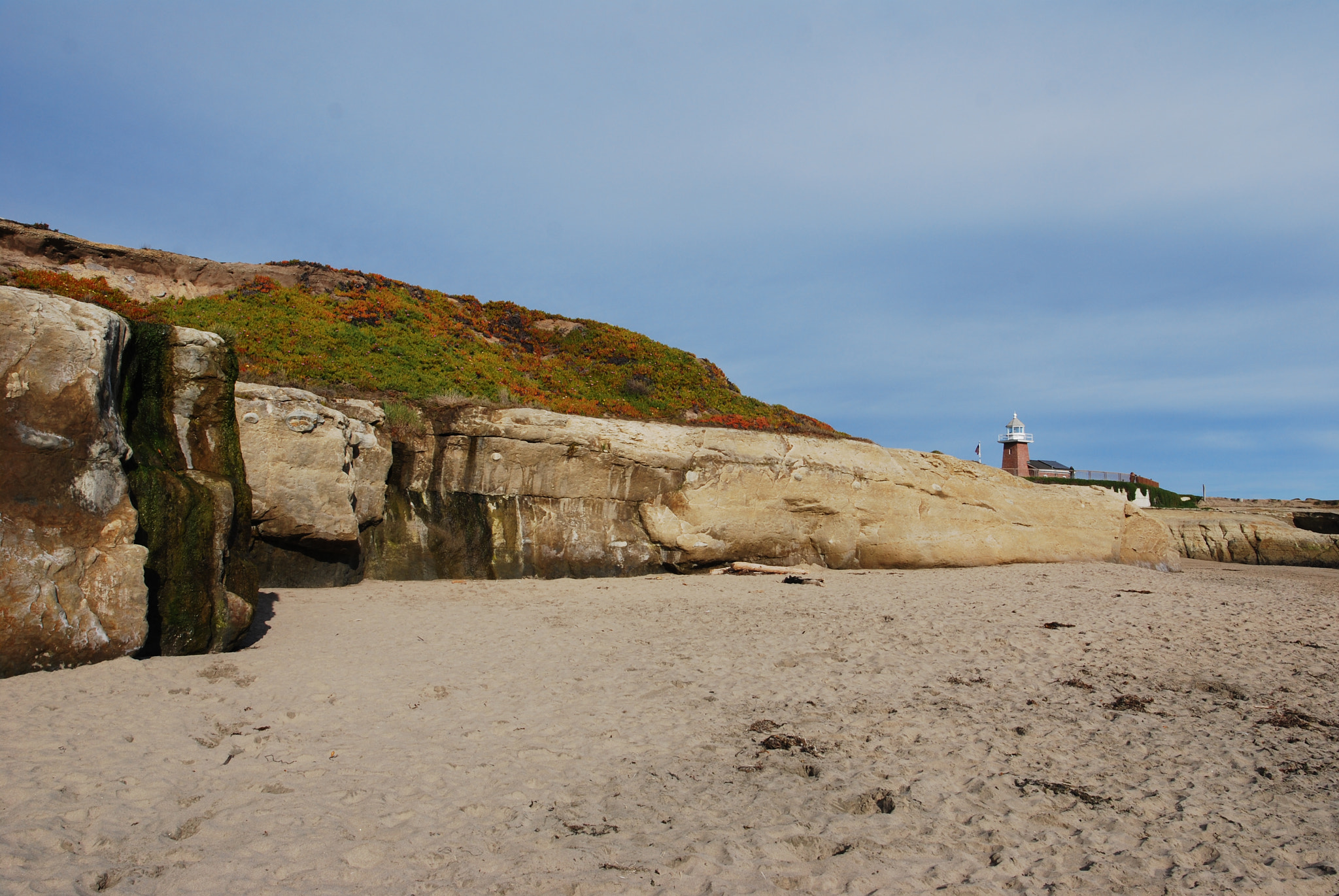 Nikon D60 + Samyang 16mm F2 ED AS UMC CS sample photo. Santa cruz bluffs photography