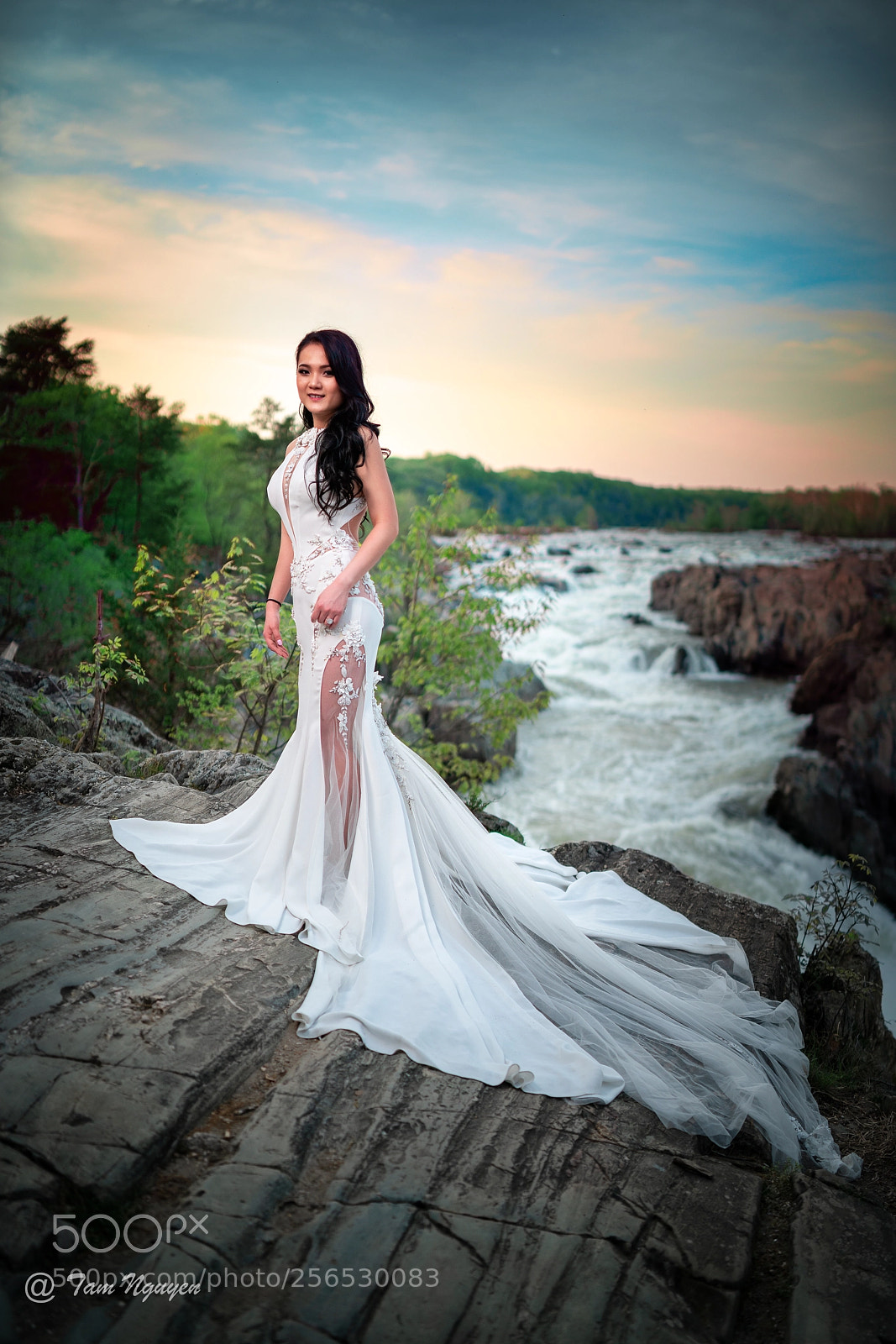 Sony a7R II sample photo. Bride photography