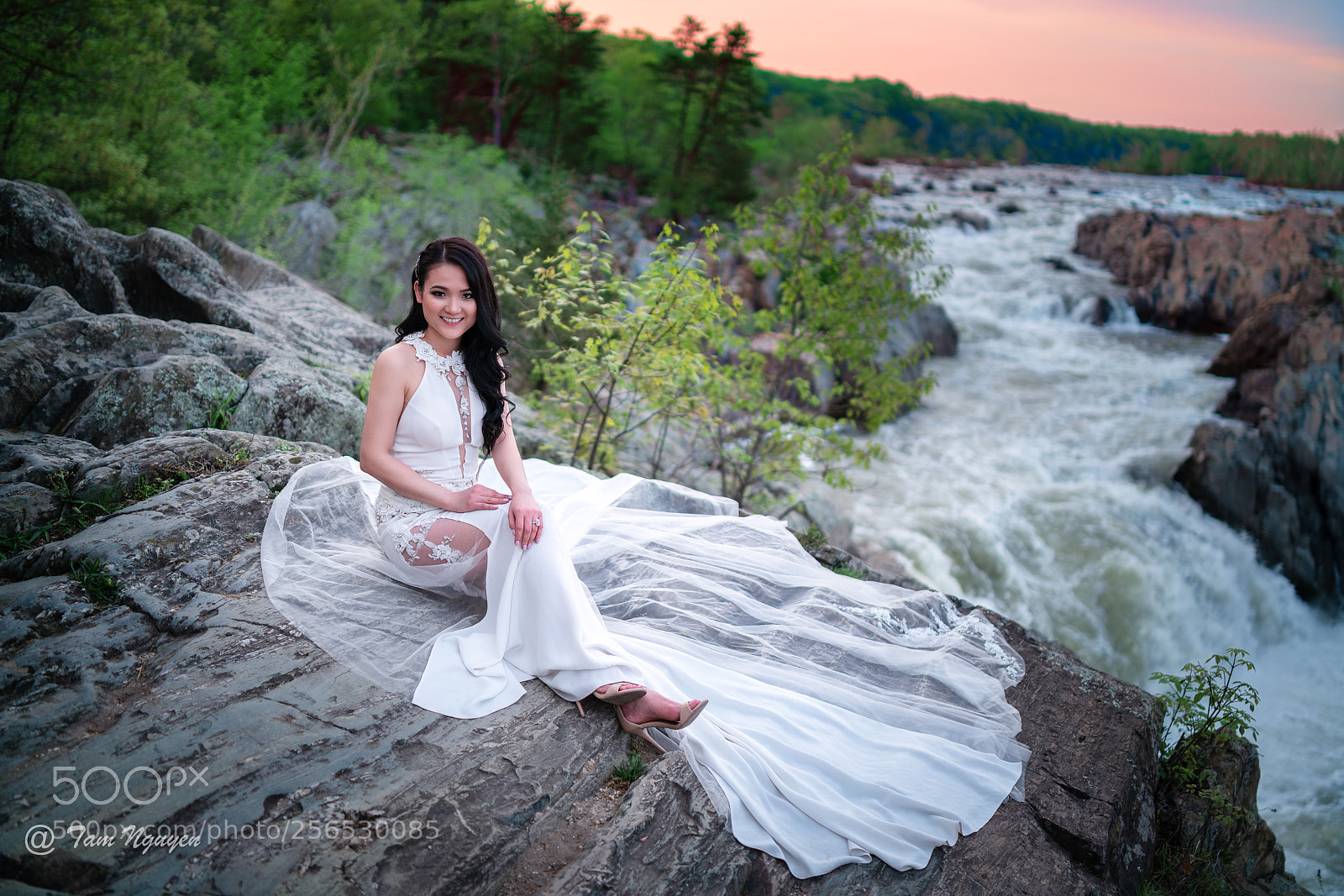 Sony a7R II sample photo. Bride photography