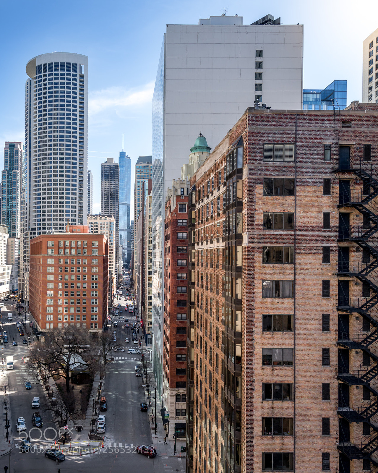 Nikon D850 sample photo. Looking down wabash photography