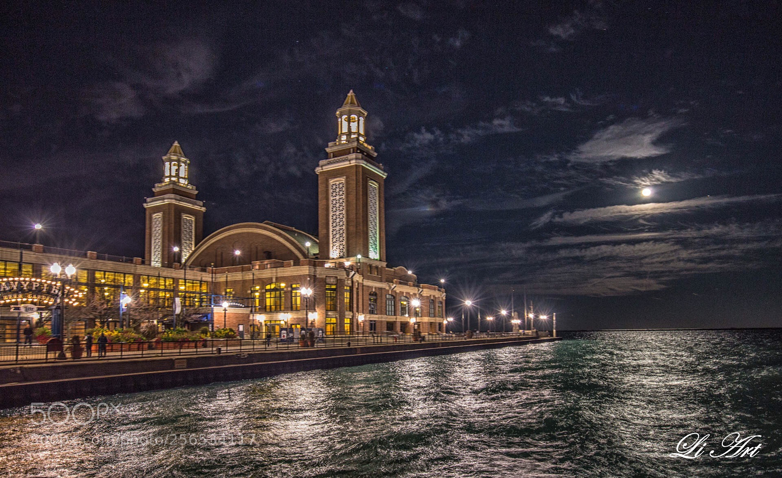 Canon EOS 6D sample photo. Chicago navy pier photography
