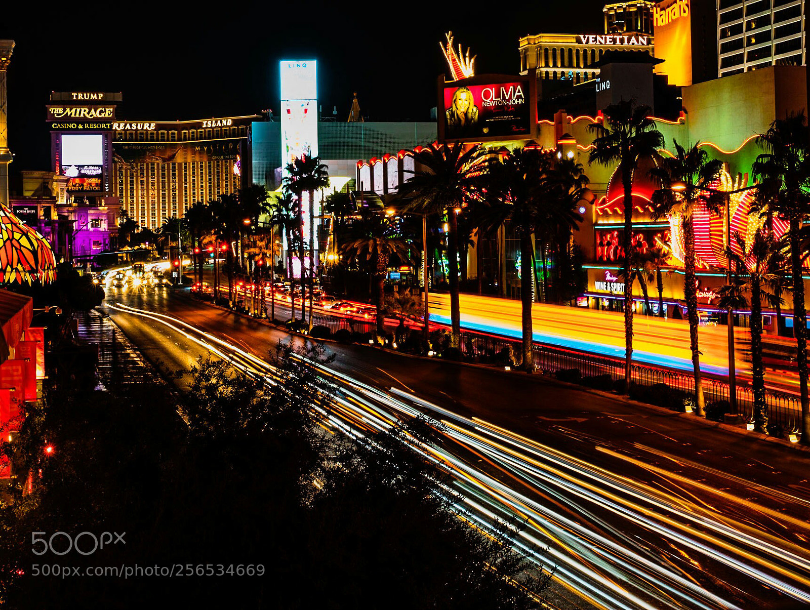 Nikon D810 sample photo. Flowing lights on las photography