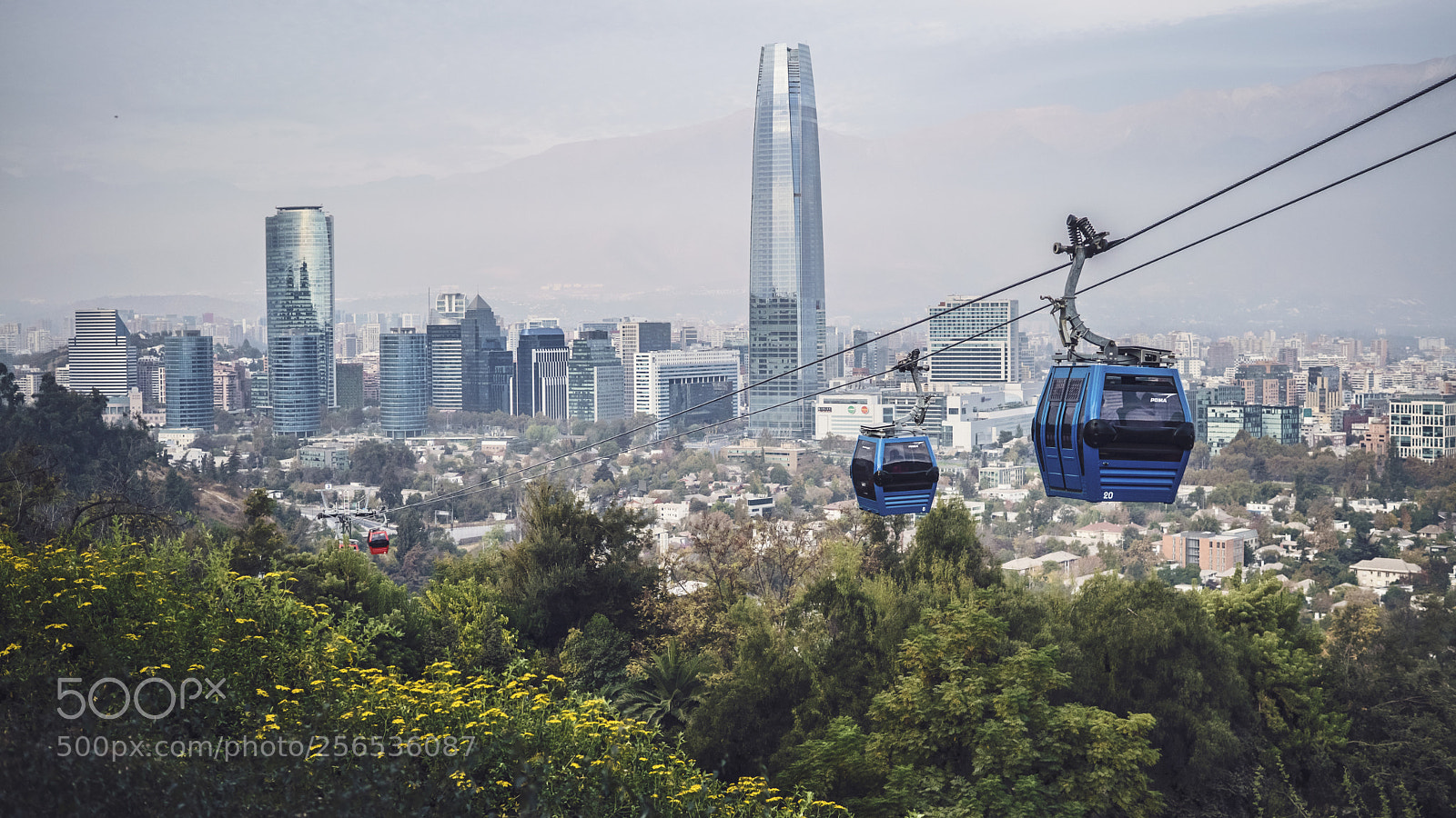 Sony a6300 sample photo. Teleferico, santiago photography