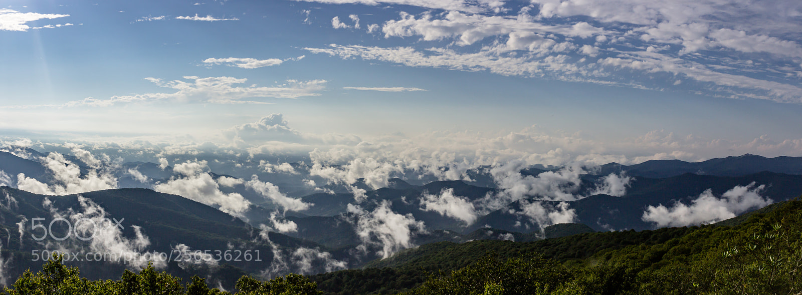 Canon EOS 1200D (EOS Rebel T5 / EOS Kiss X70 / EOS Hi) sample photo. Blue ridge parkway panorama photography