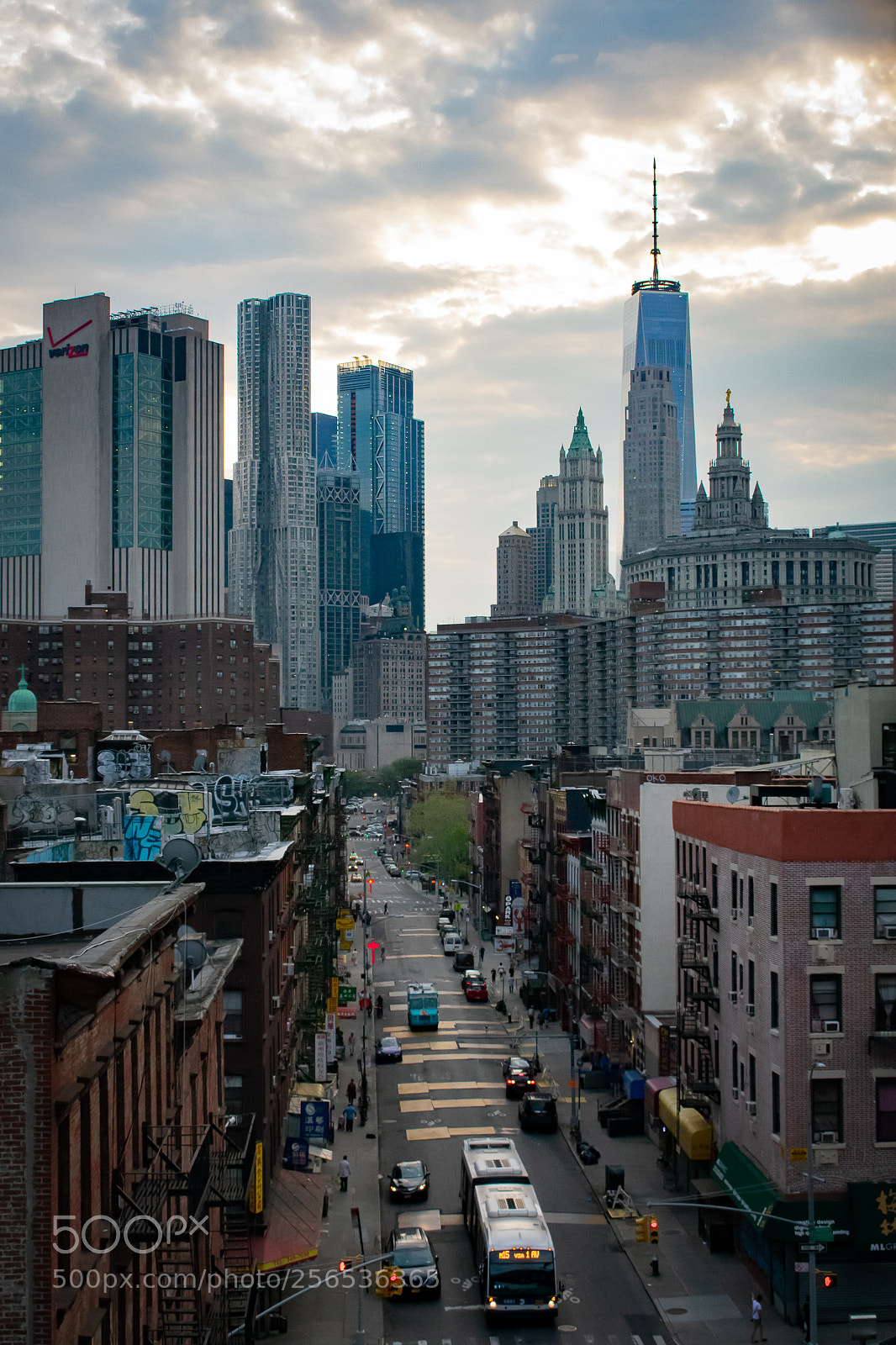 Nikon D3400 sample photo. Manhattan on friday evening photography