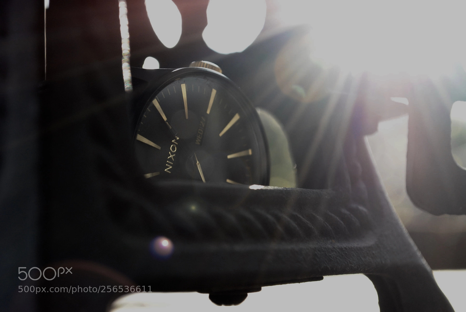 Nikon D3000 sample photo. Nixon watche photography