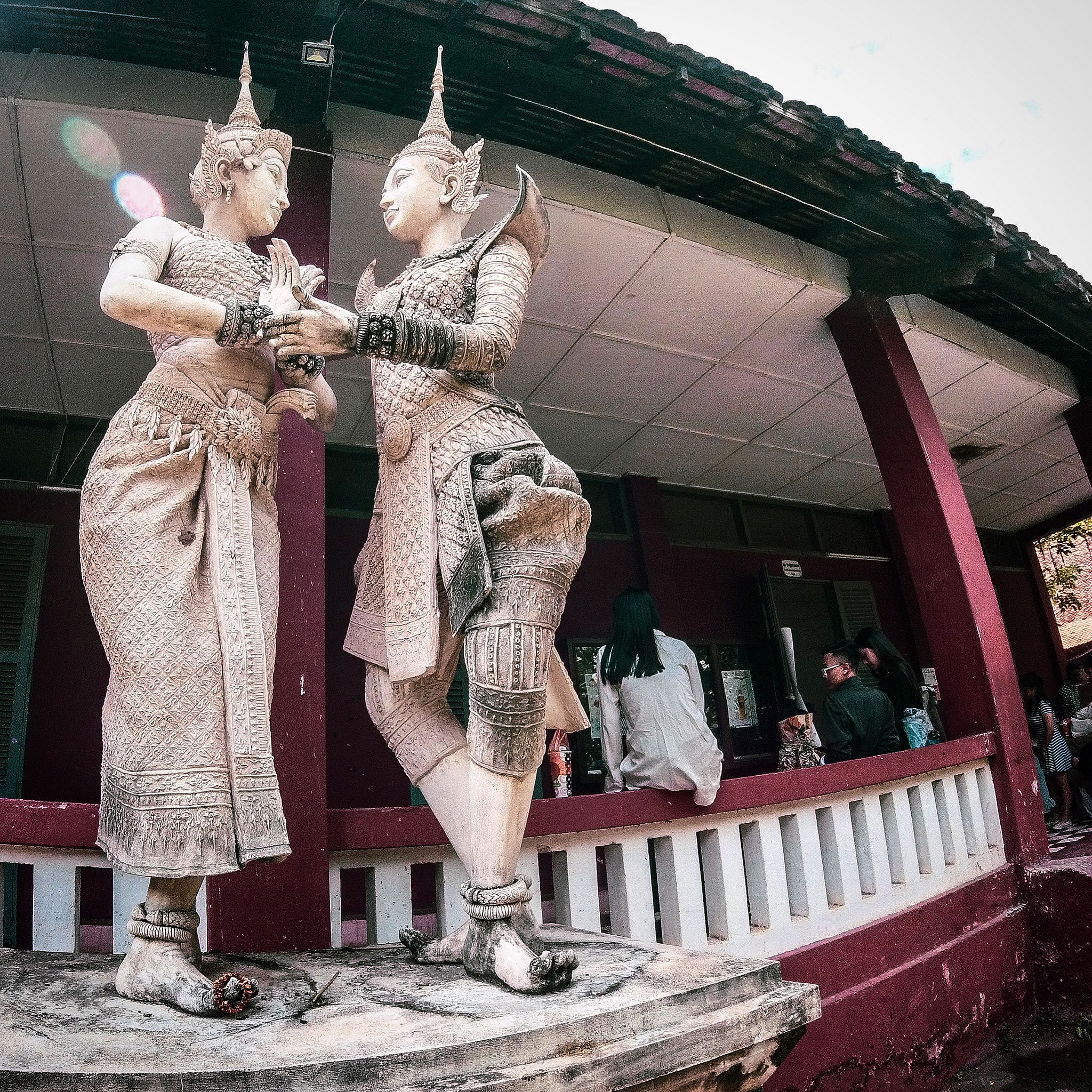 GoPro HERO5 Session sample photo. Two khmer classical dancers photography