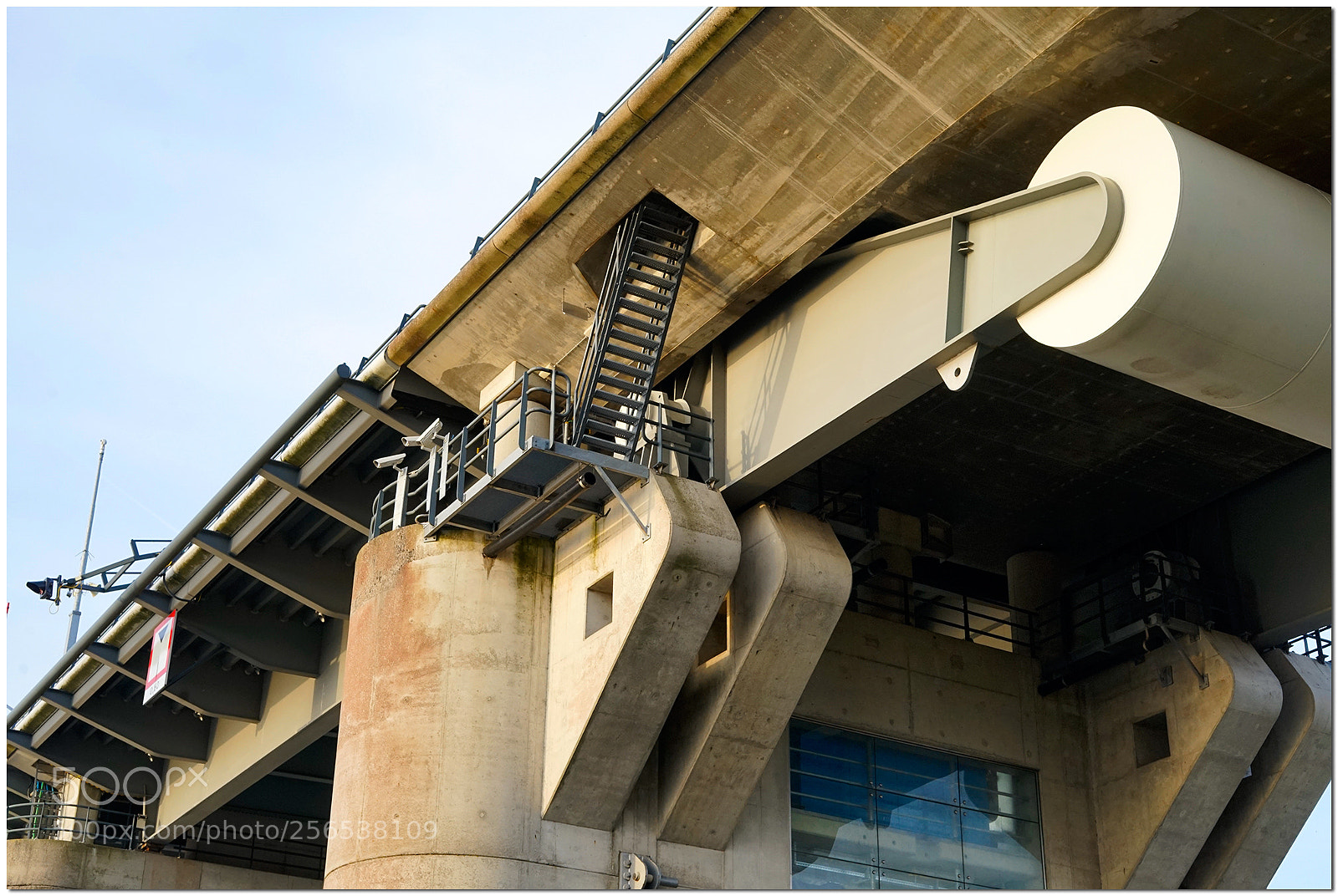 Sony a7 sample photo. Under the bridge in photography