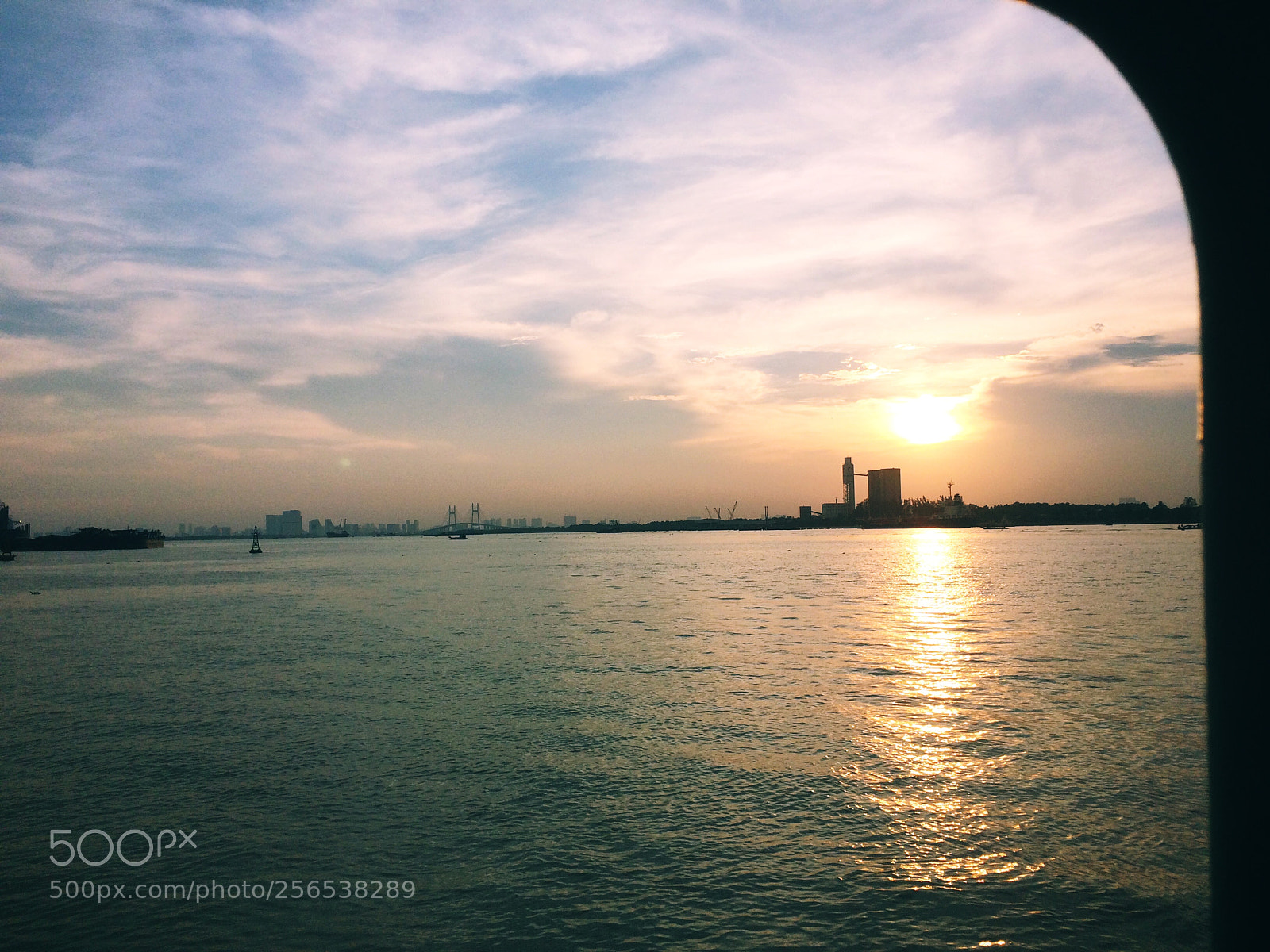 Apple iPhone 5s sample photo. Sai gon river photography