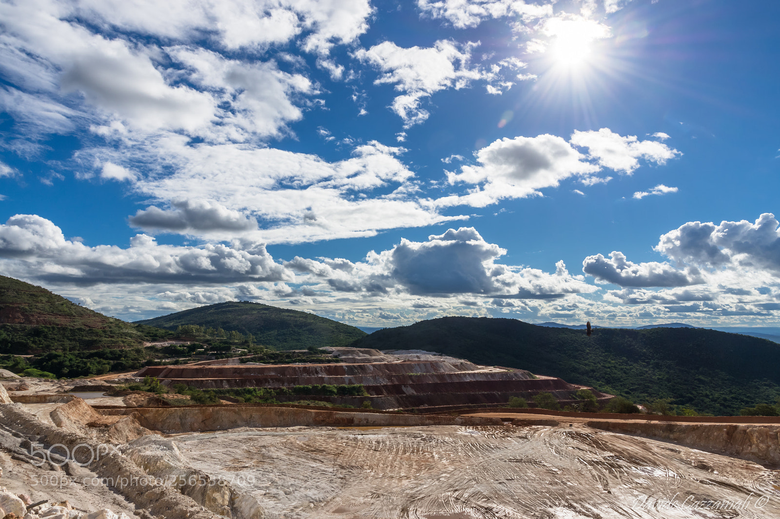 Pentax K-3 sample photo. Cabeceiras talc mine photography