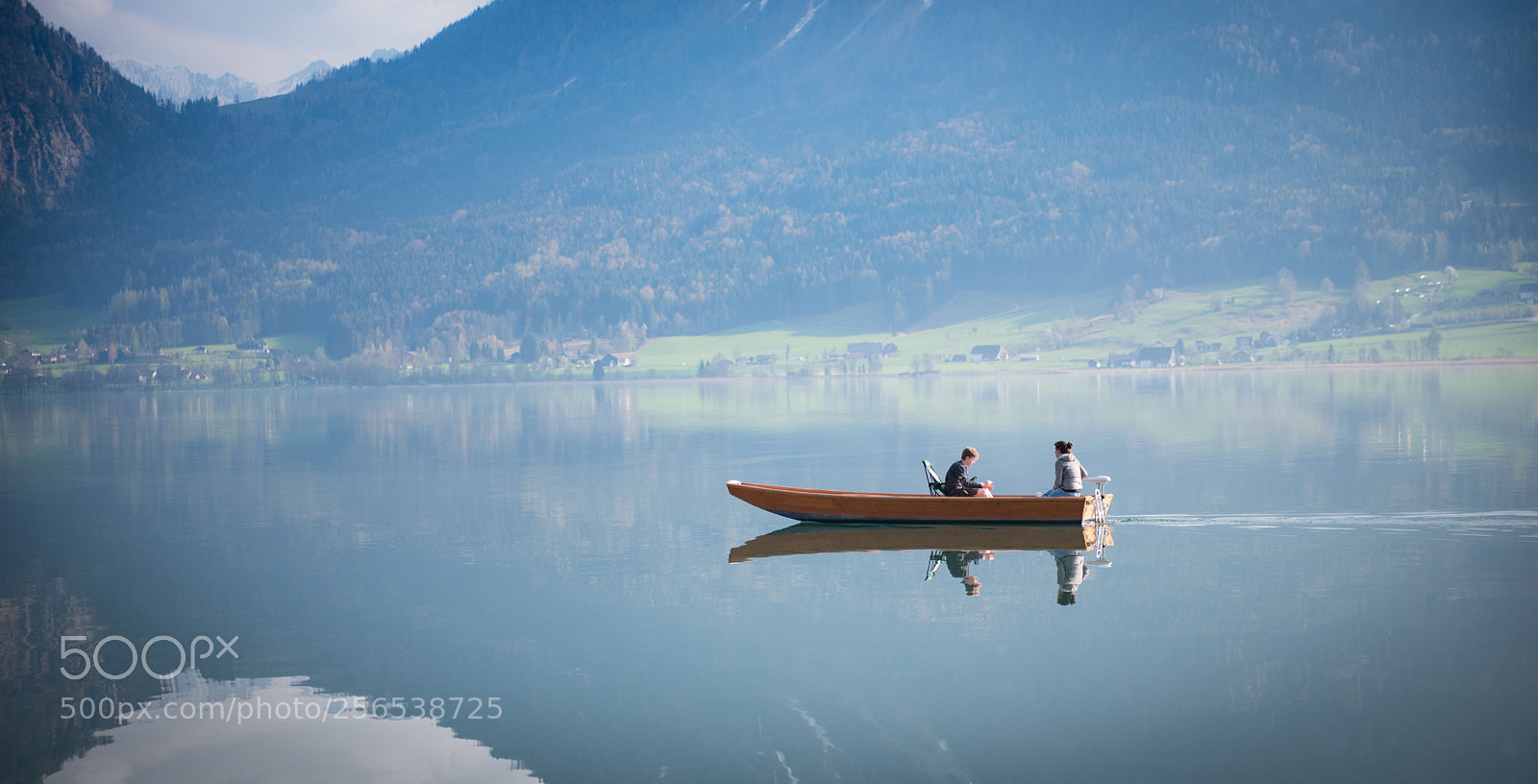 Nikon D750 sample photo. Nice reflection at wolfgangsee photography