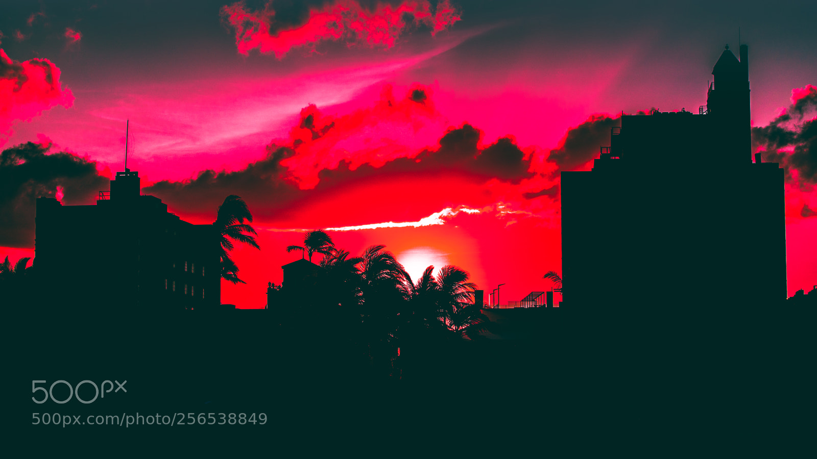 Sony a6500 sample photo. Purple sky photography