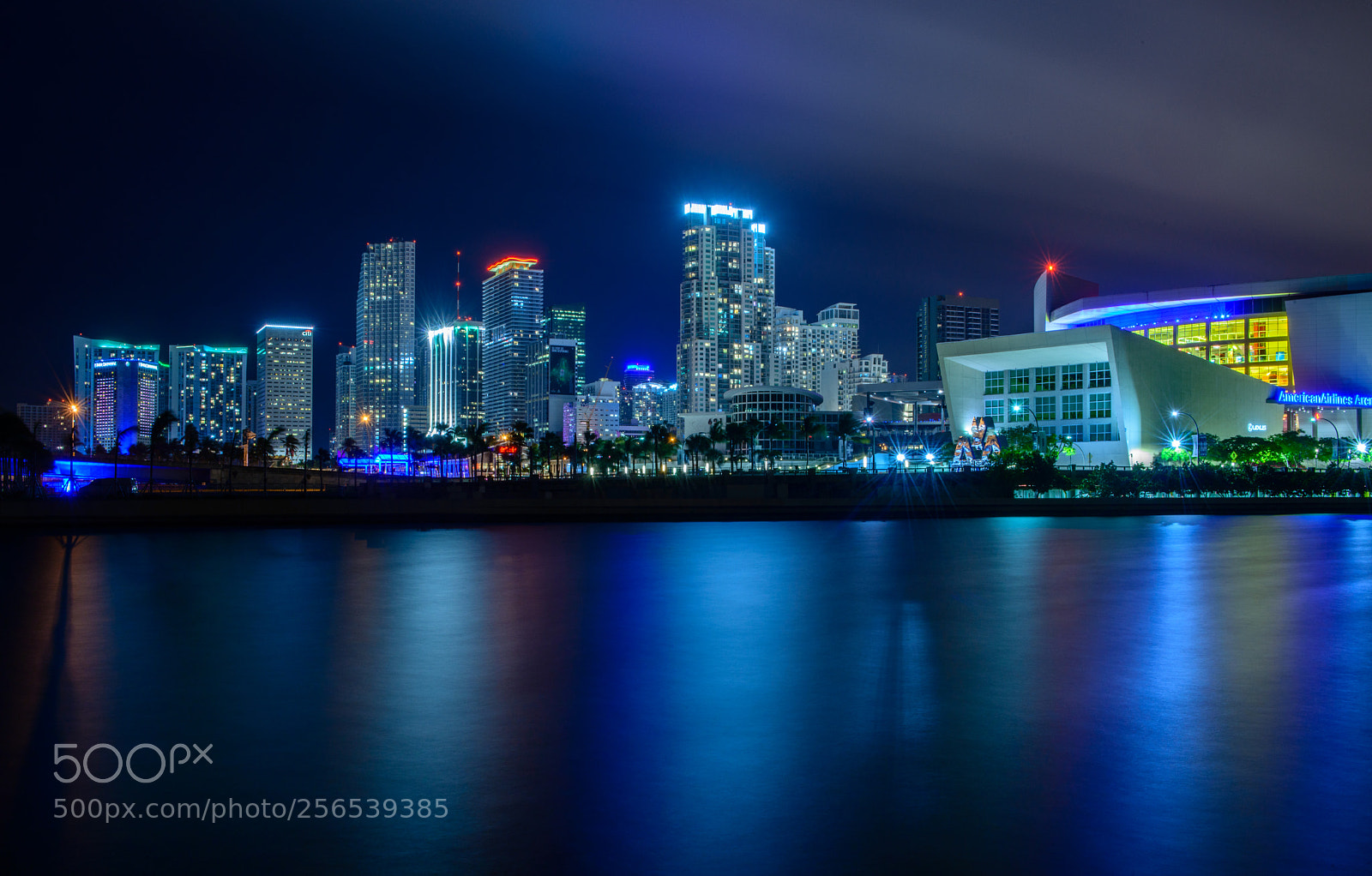 Nikon D800 sample photo. Miami skyline photography