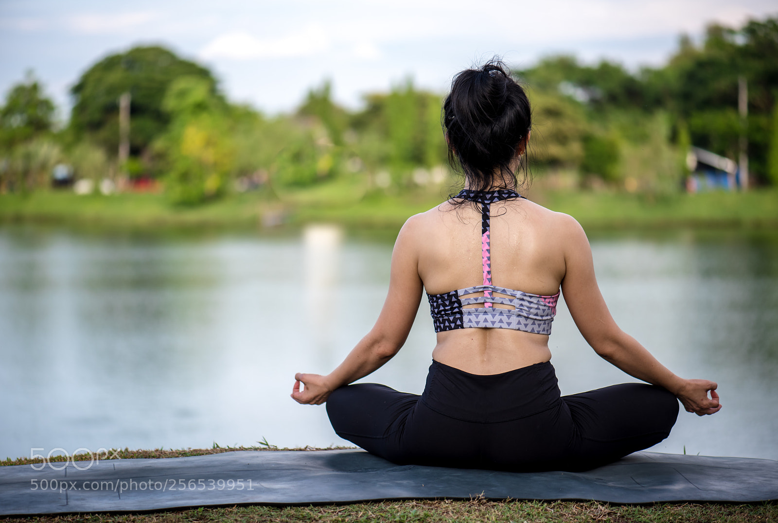 Nikon D750 sample photo. Yoga for health,asian women photography