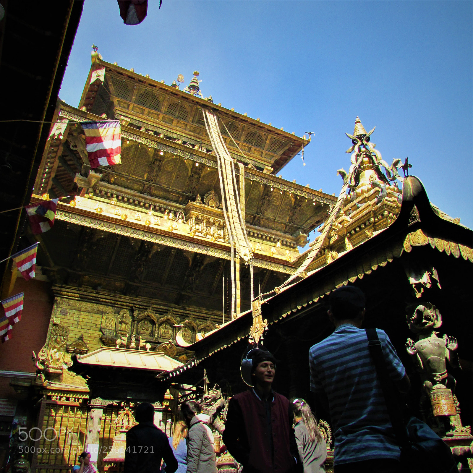 Canon PowerShot SX500 IS sample photo. Golden temple(kwa bahal) photography