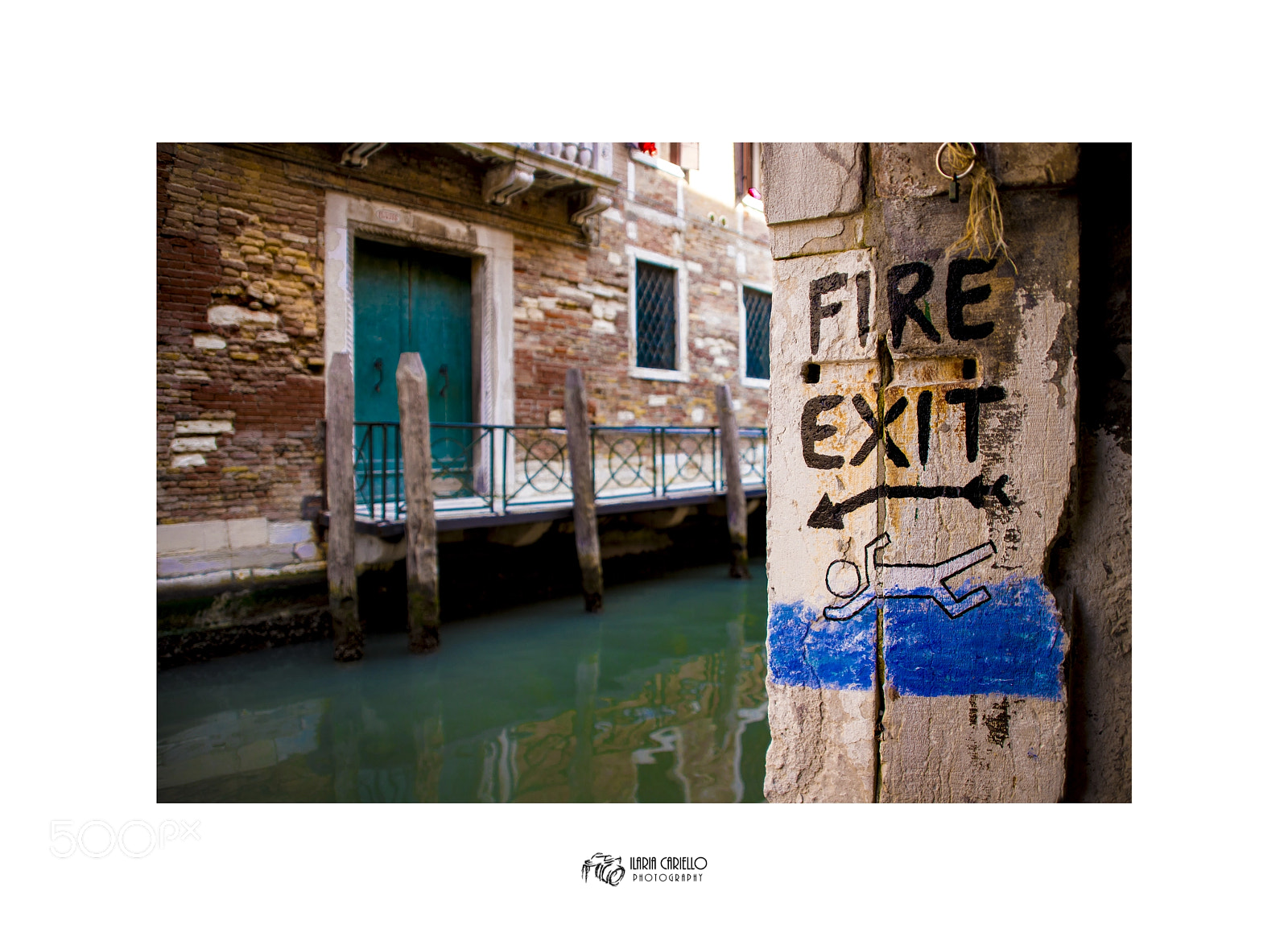 Canon EOS 6D Mark II sample photo. Fire exit. photography