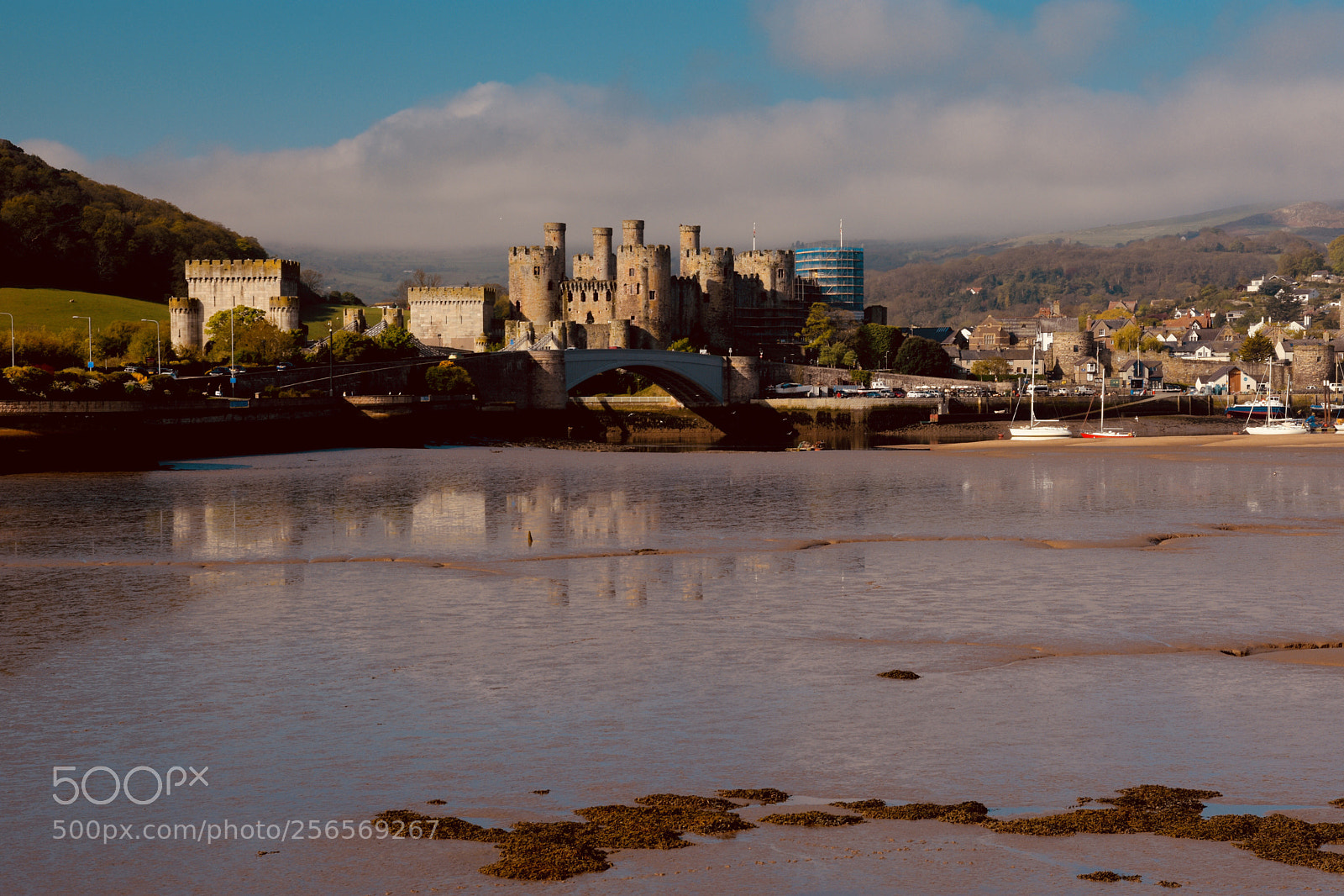 Nikon D7200 sample photo. The magnificent conwy castle  photography