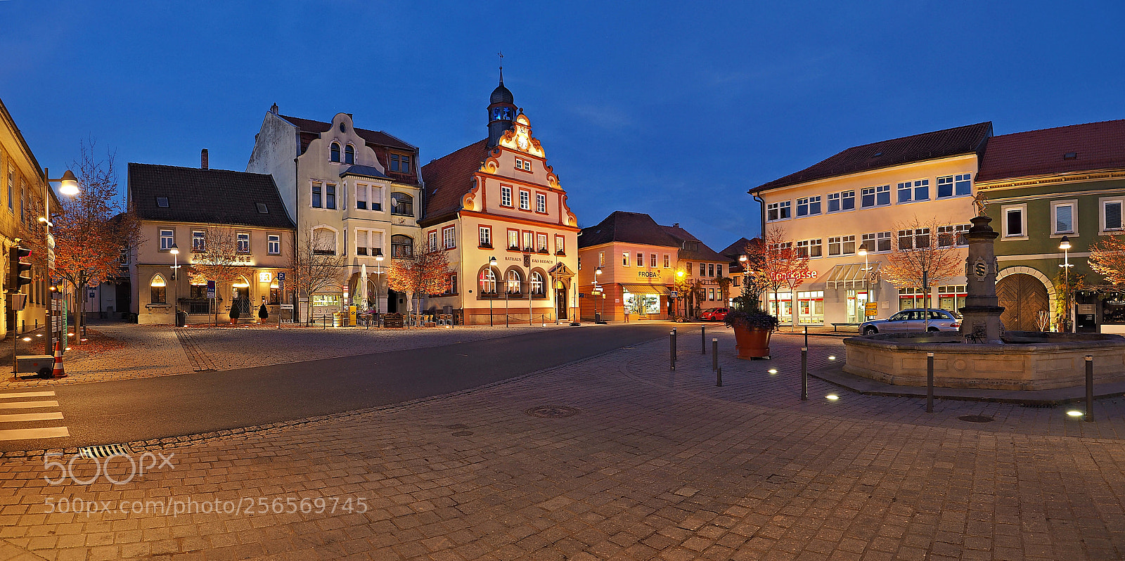 Olympus OM-D E-M10 sample photo. Marktplatz bad rodach ii photography
