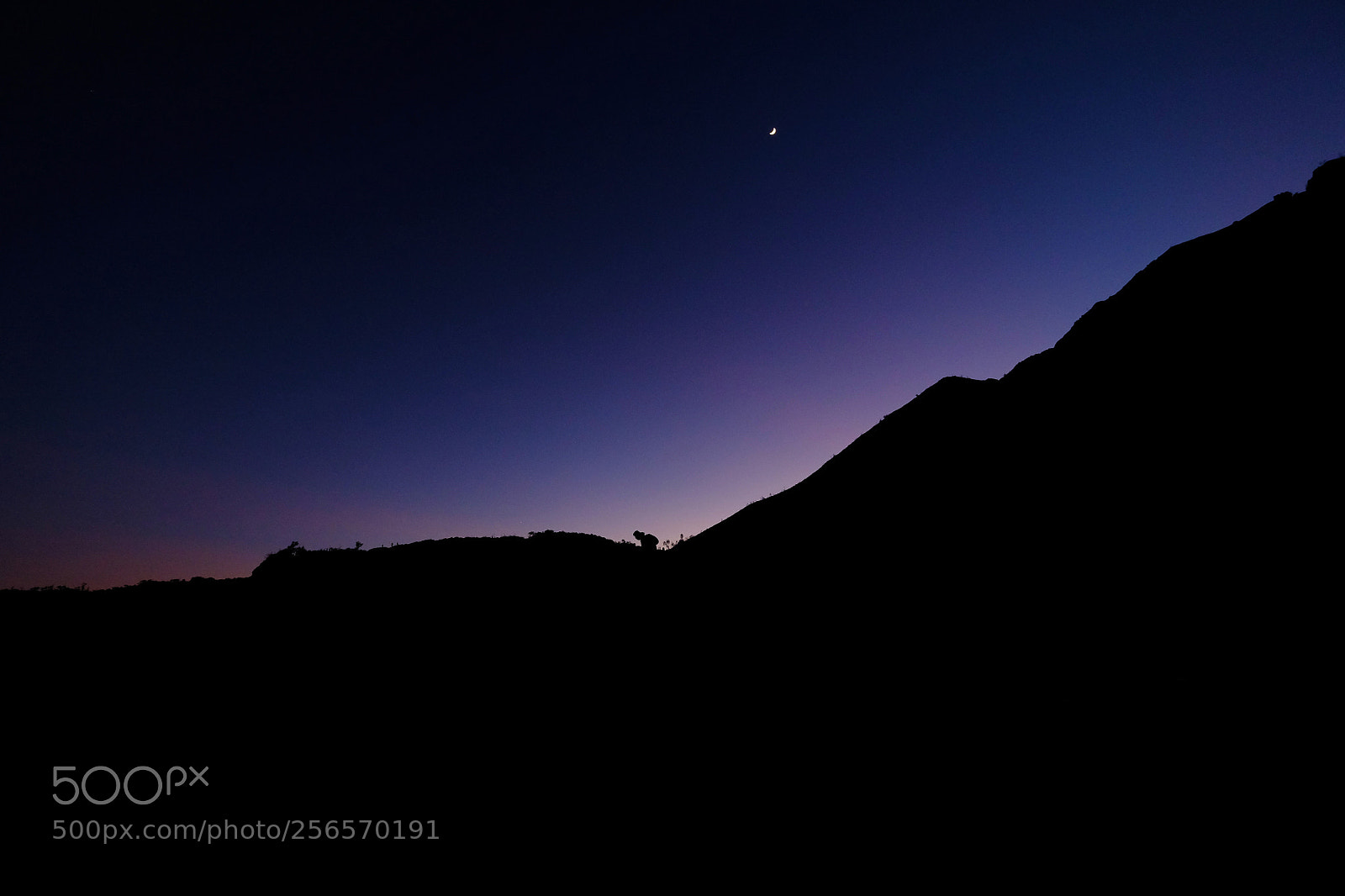Fujifilm X-T1 sample photo. Ijen crater waiting for photography