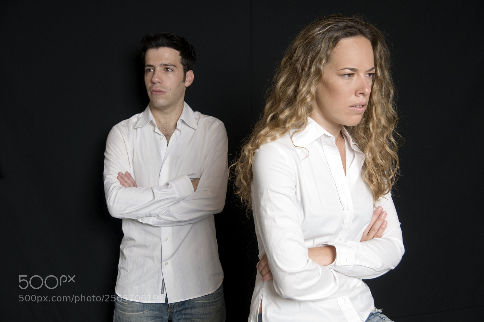 Nikon D300 sample photo. An angry young couple photography