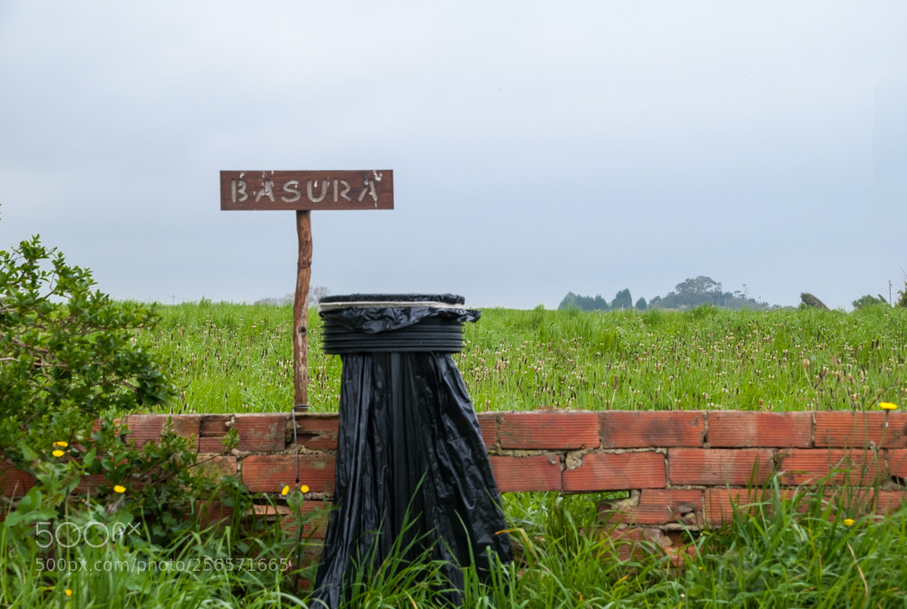 Nikon D3000 sample photo. Basura photography
