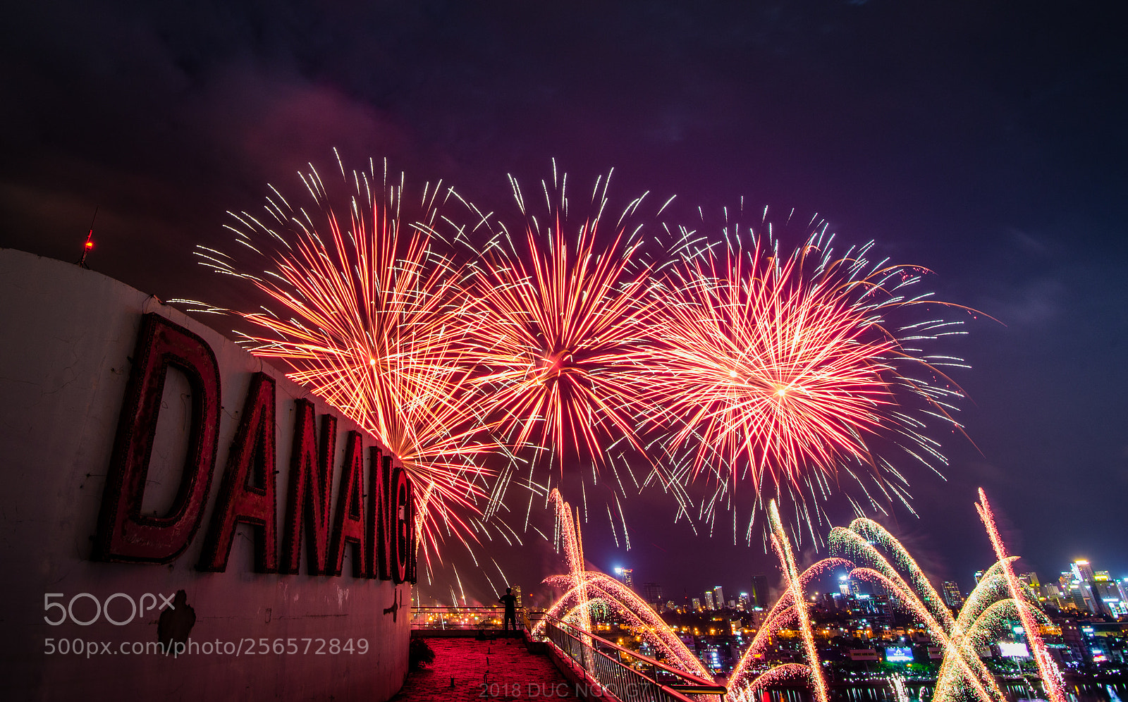 Nikon D600 sample photo. Danang international fireworks festival 2018 photography