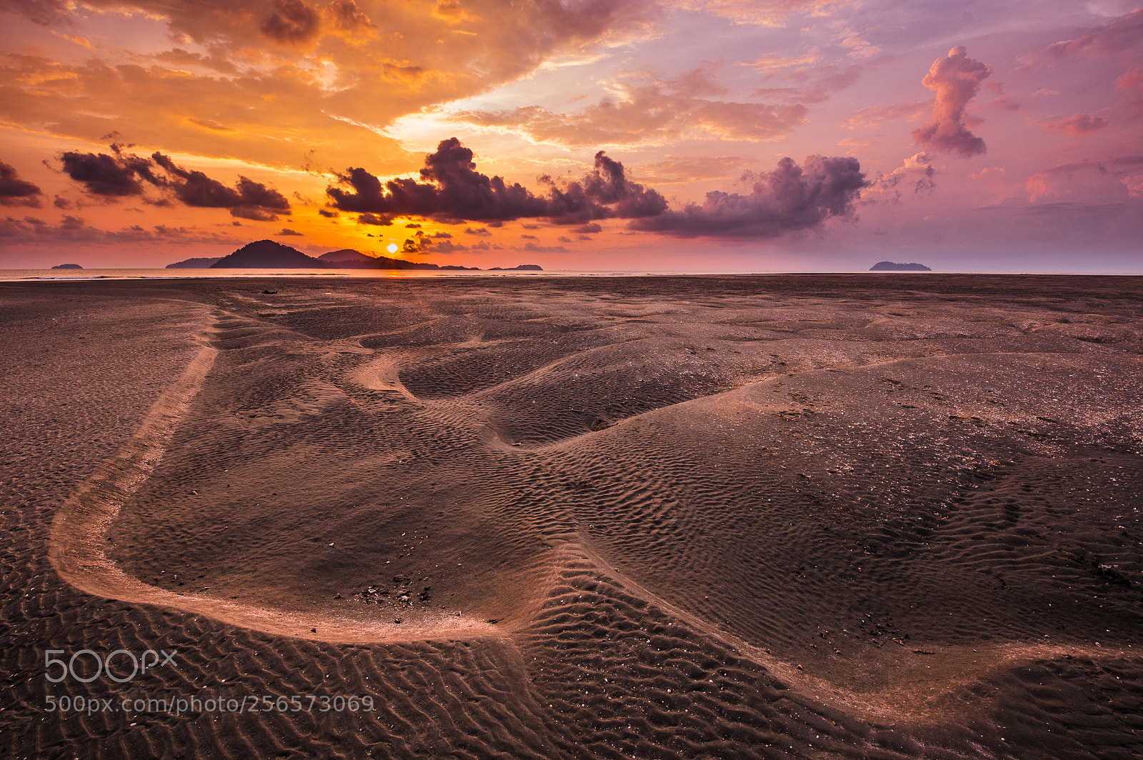 Pentax K-3 II sample photo. Sunset on a beach photography