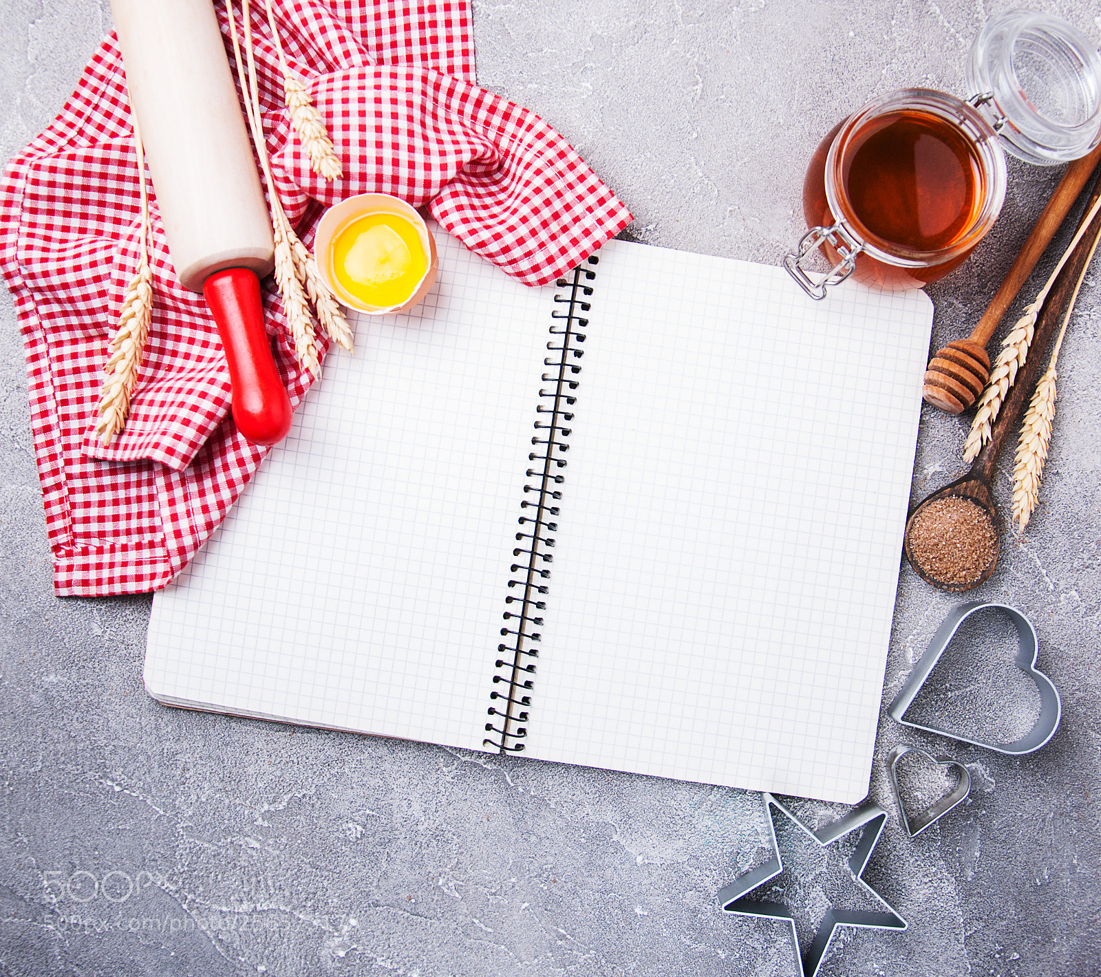 Nikon D90 sample photo. Recipe concept - notebook photography