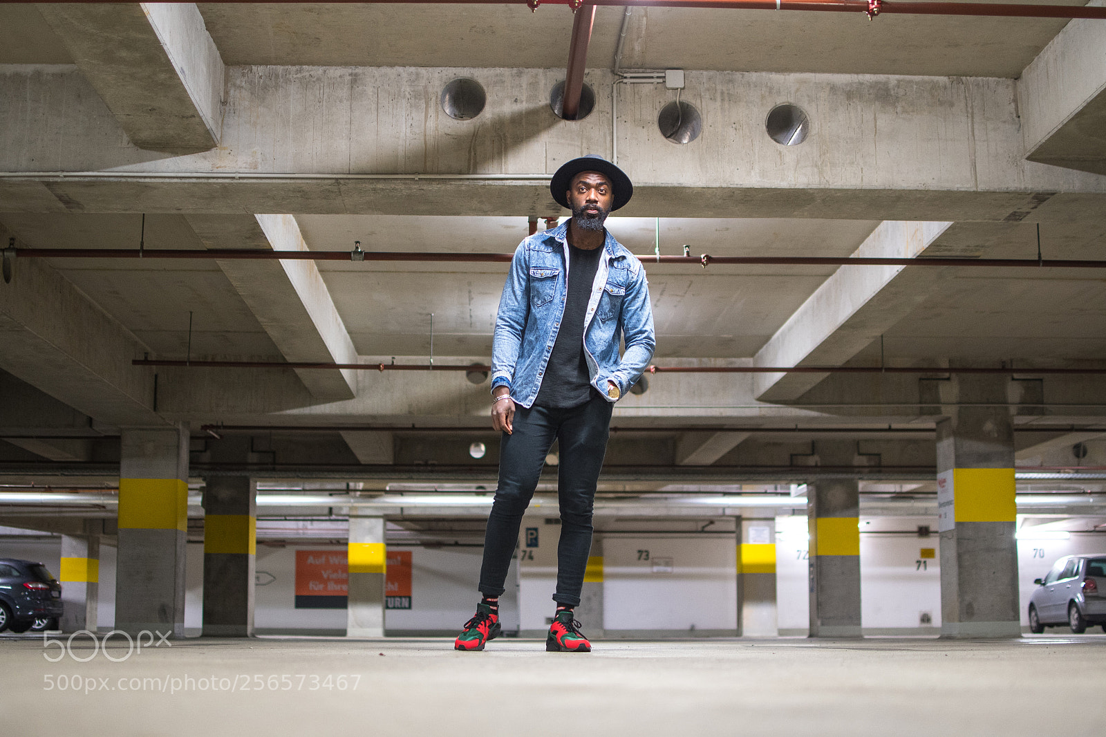 Nikon D500 sample photo. Underground car park photography