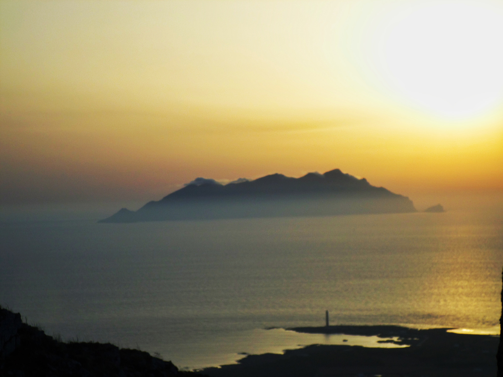 Samsung ST150F/ST151F/ST152F sample photo. Sunset in favignana photography