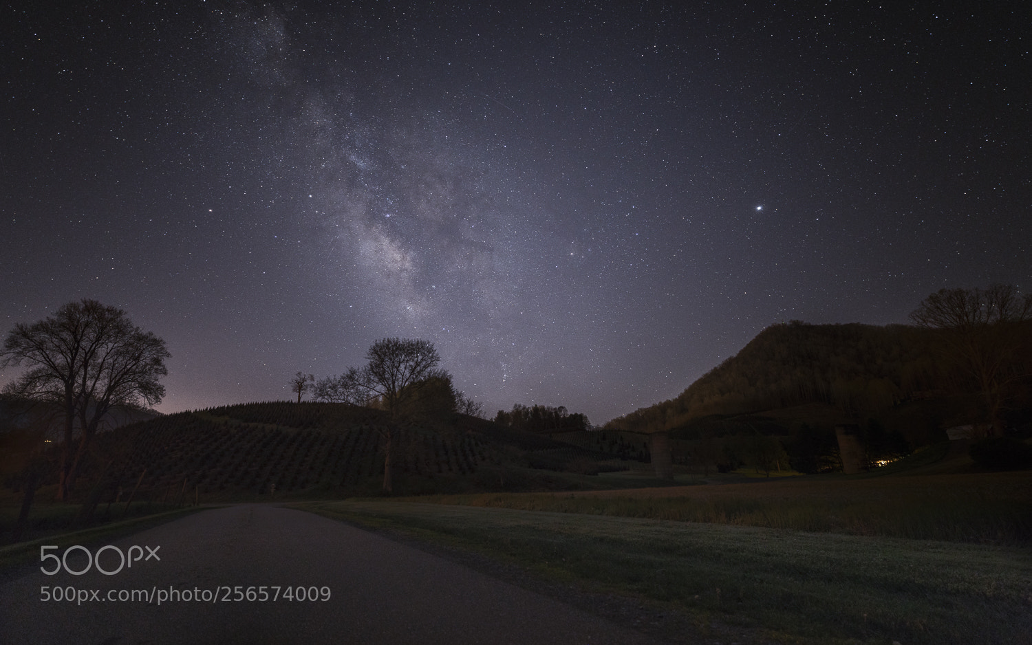 Sony a7R III sample photo. Blue starry night photography