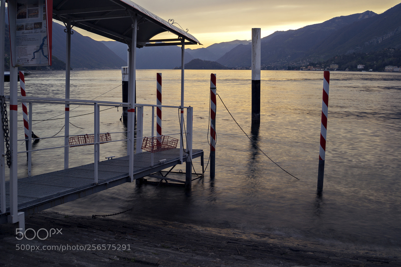 Nikon D3100 sample photo. Sunset at como photography