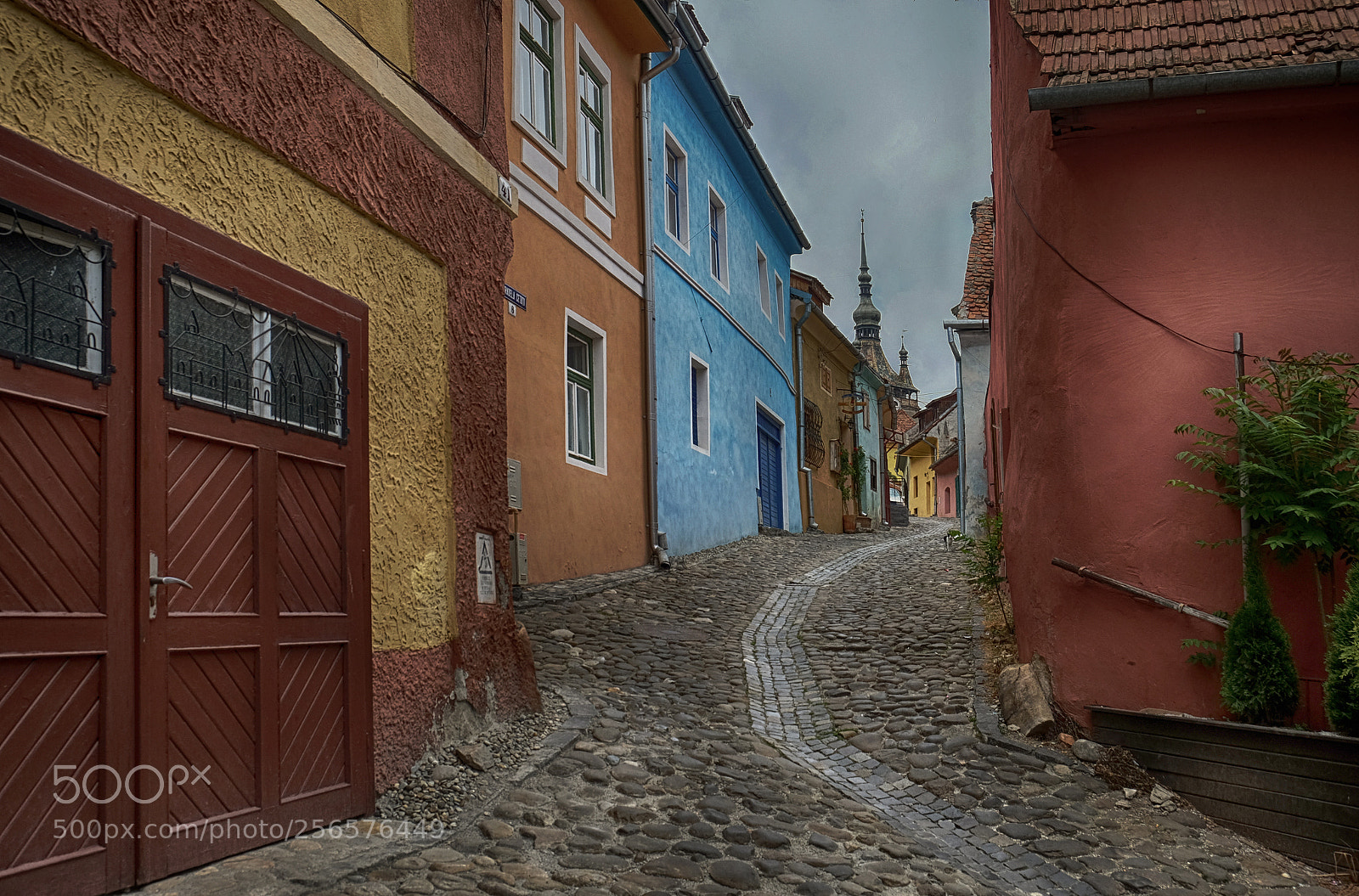 Fujifilm X-T10 sample photo. Old street. transilvania. photography