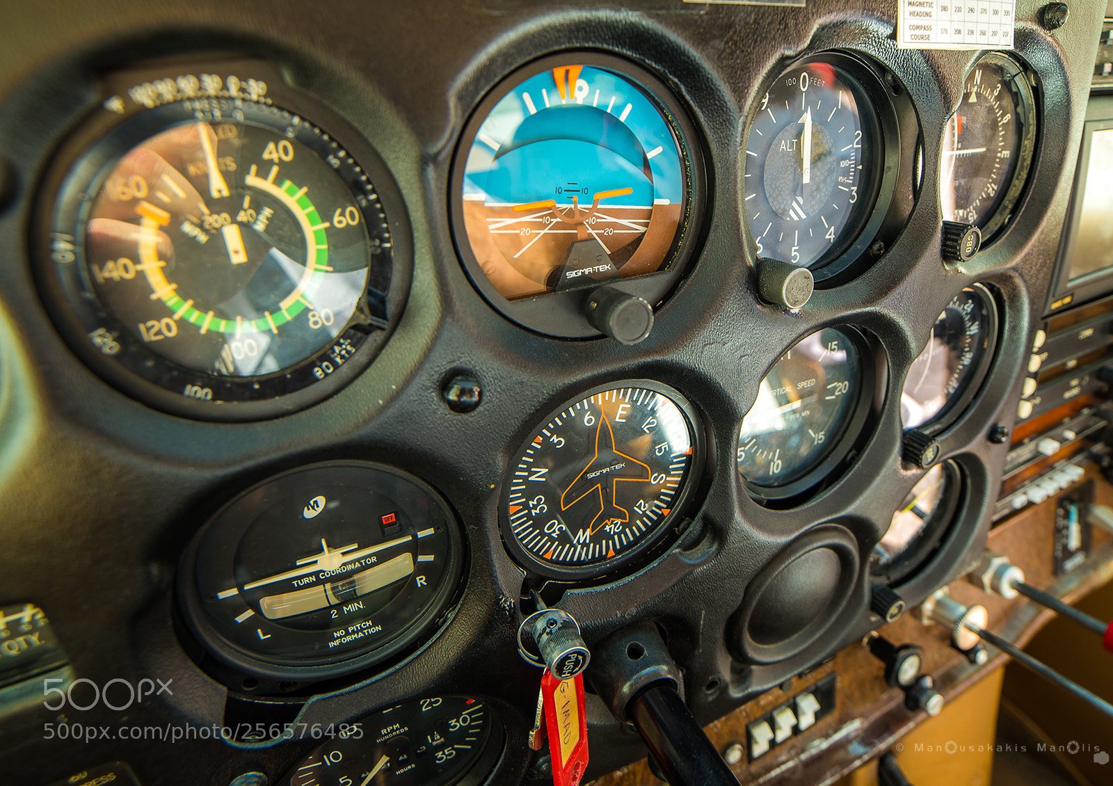 Nikon D750 sample photo. Instruments  of the cessna 172 photography