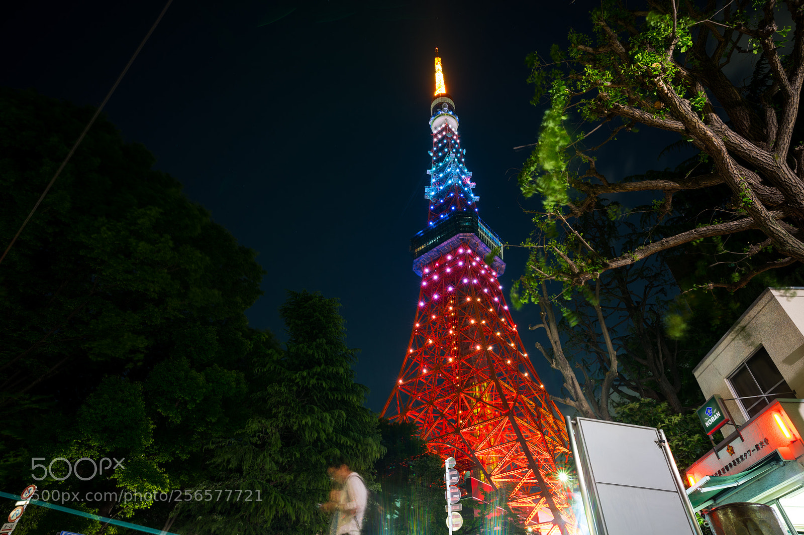 Sony a7 II sample photo. Tokyo tower photography