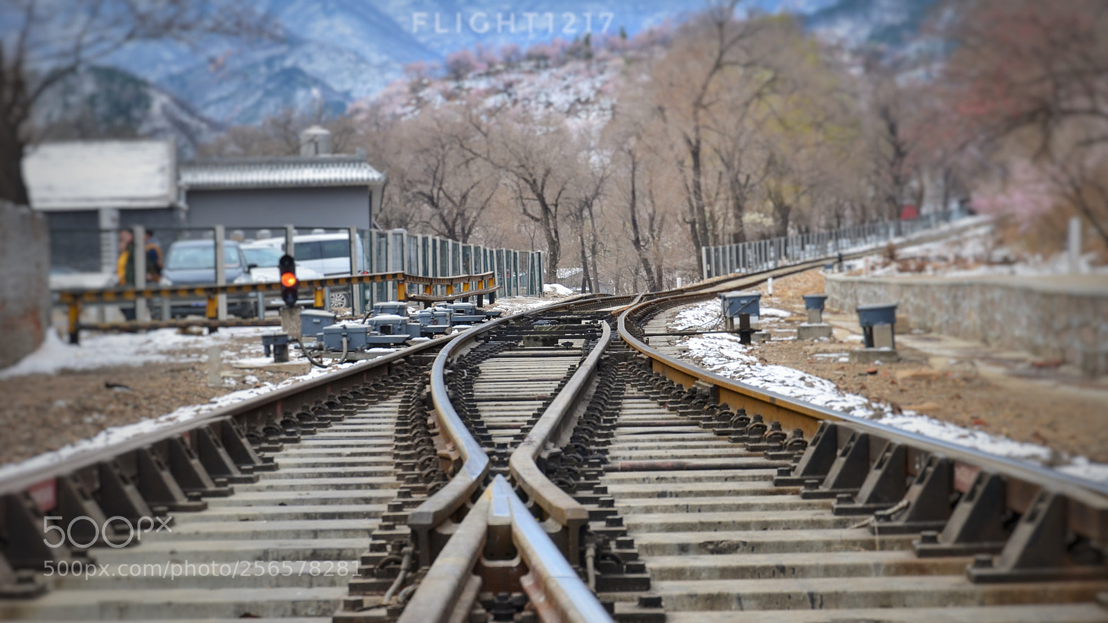Nikon D7000 sample photo. 人字形铁路 photography