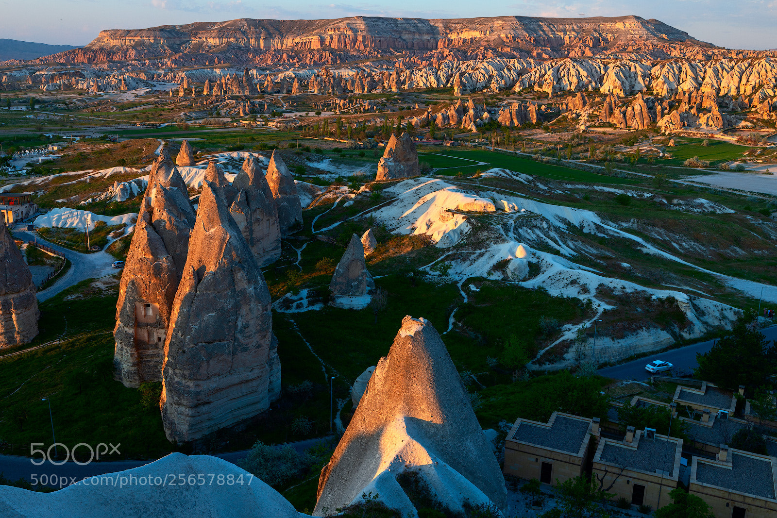 Canon EOS 6D Mark II sample photo. Red valley at sunset photography