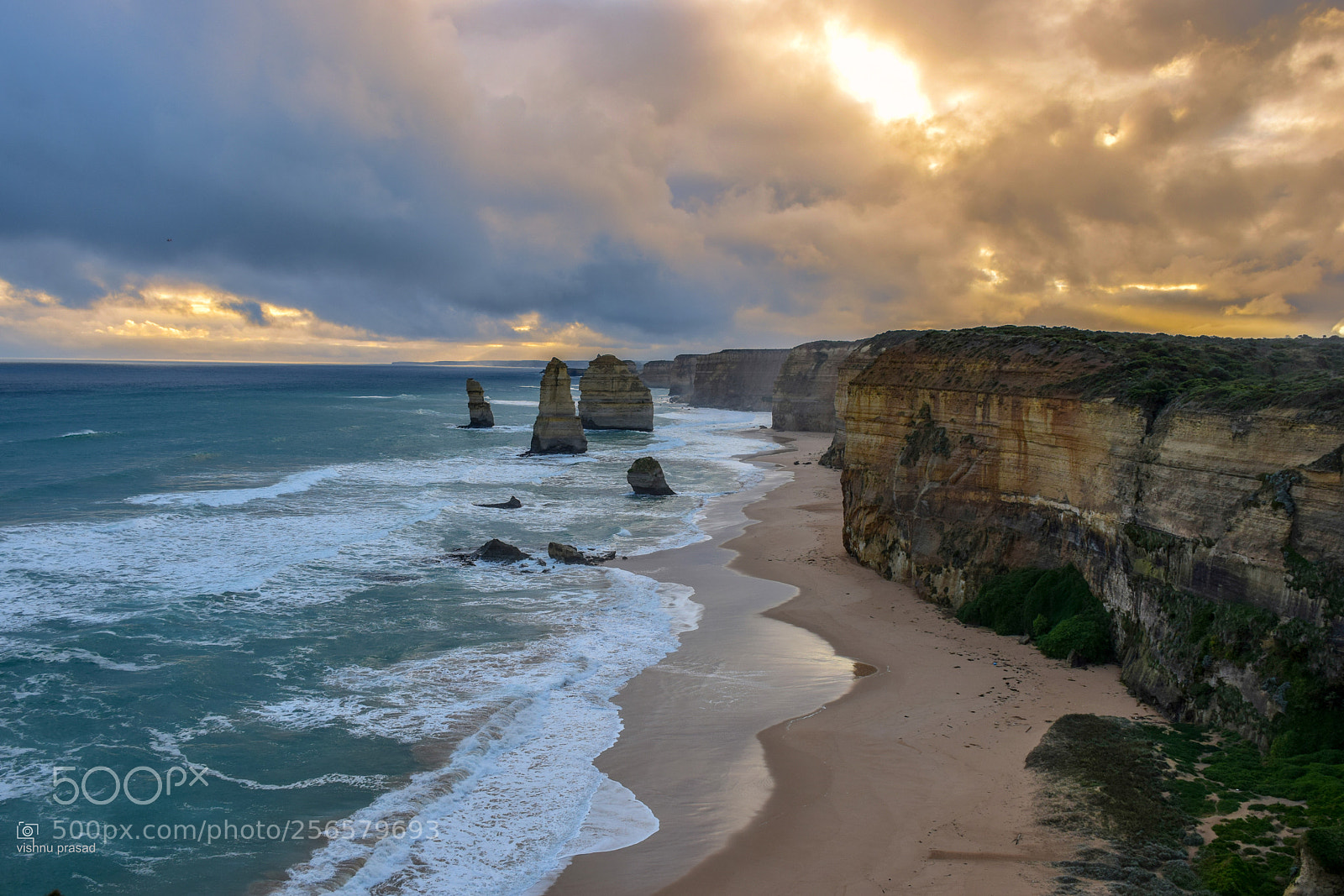 Nikon D3300 sample photo. The twelve apostles photography