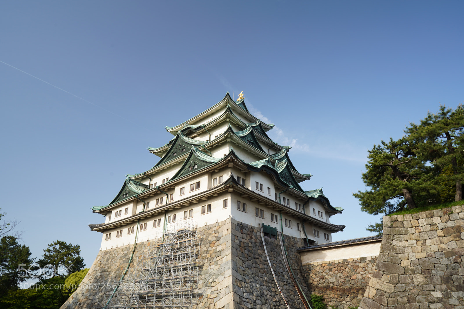 Sony a7 III sample photo. Tenshukaku of nagoya castle photography
