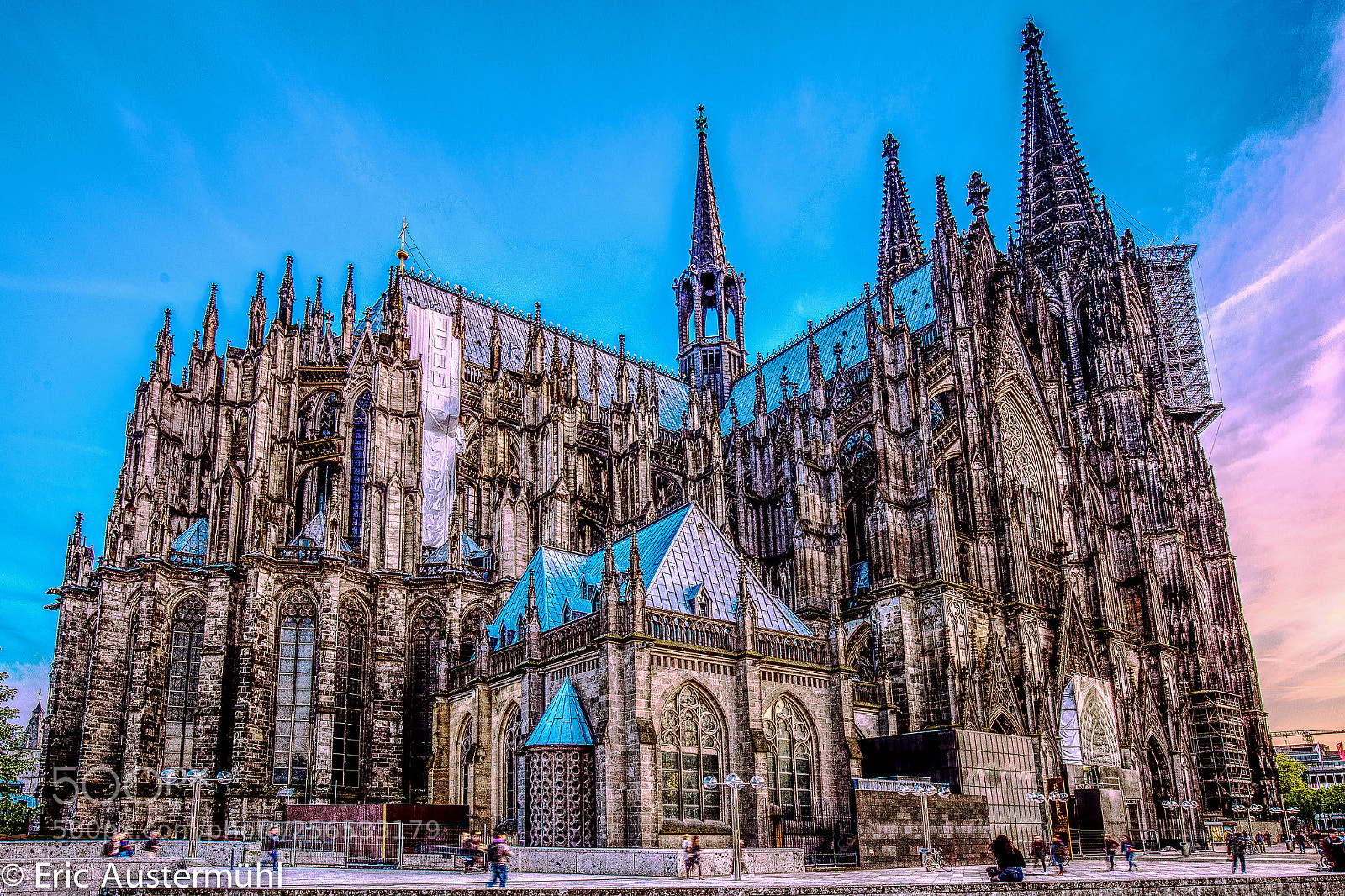 Canon EOS 6D sample photo. Cologne cathedral (side view) photography
