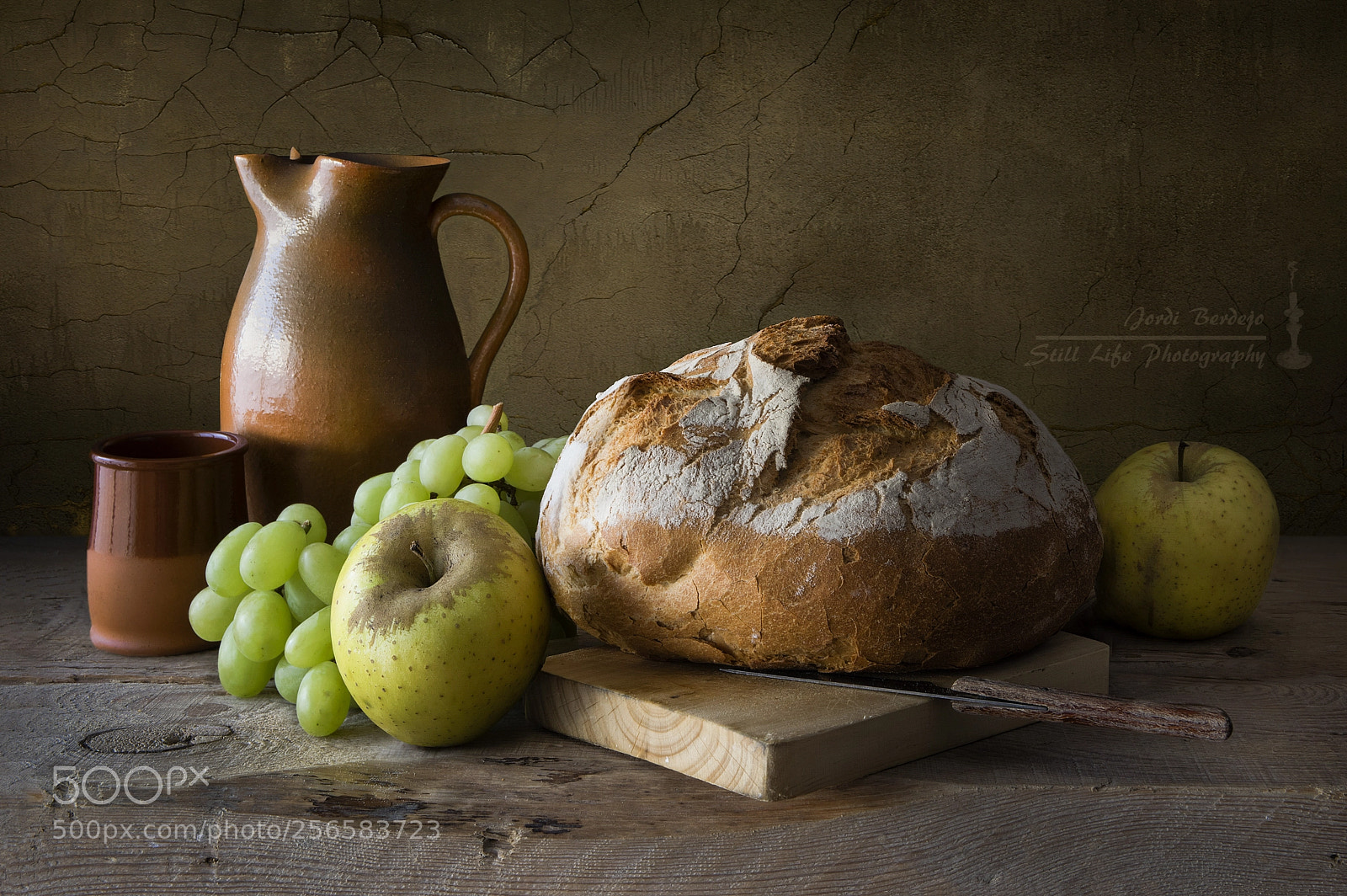 Pentax K-3 II sample photo. Bread, wine and fruits photography