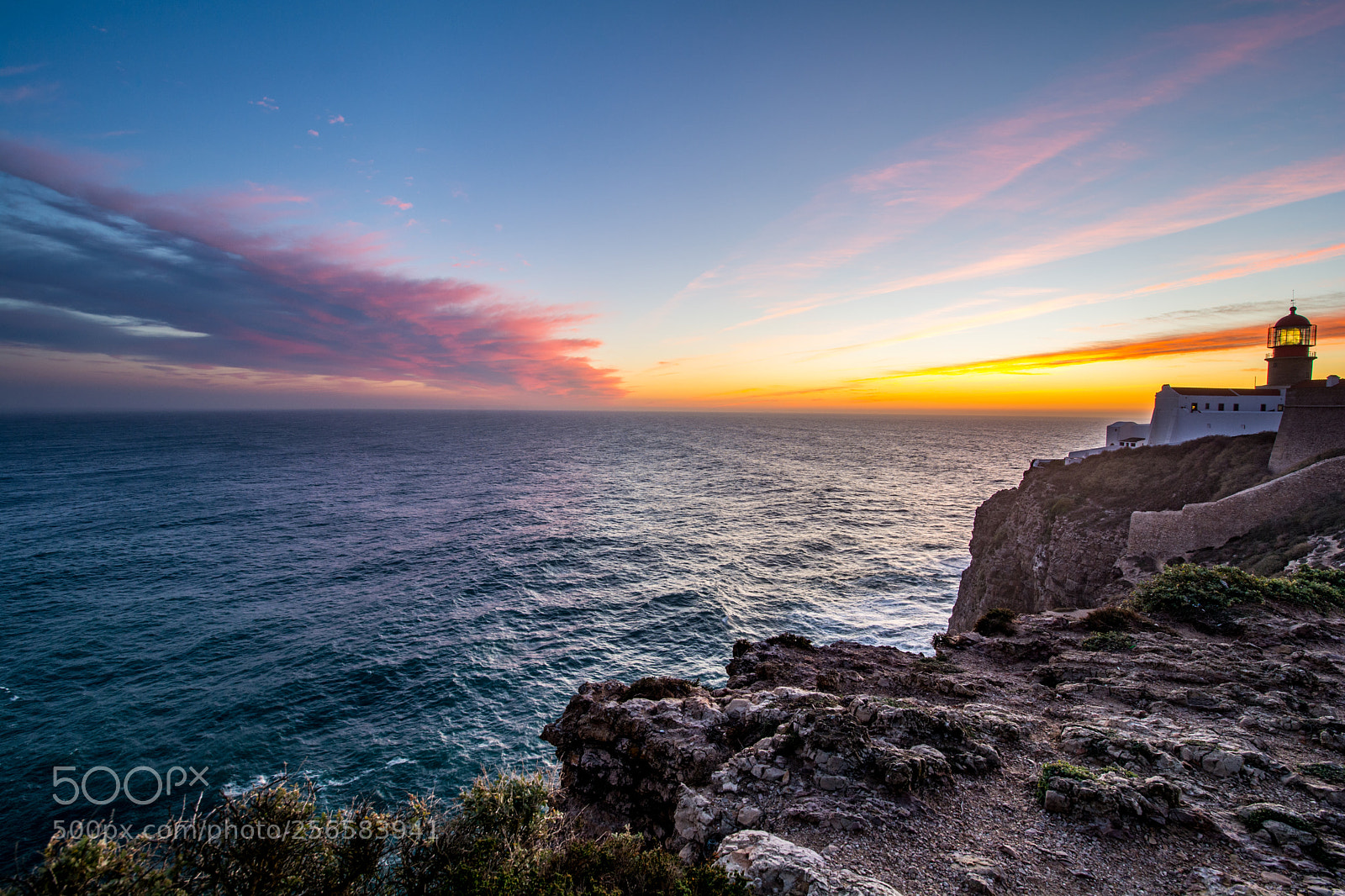 Nikon D7100 sample photo. Lighthouse at sunset photography