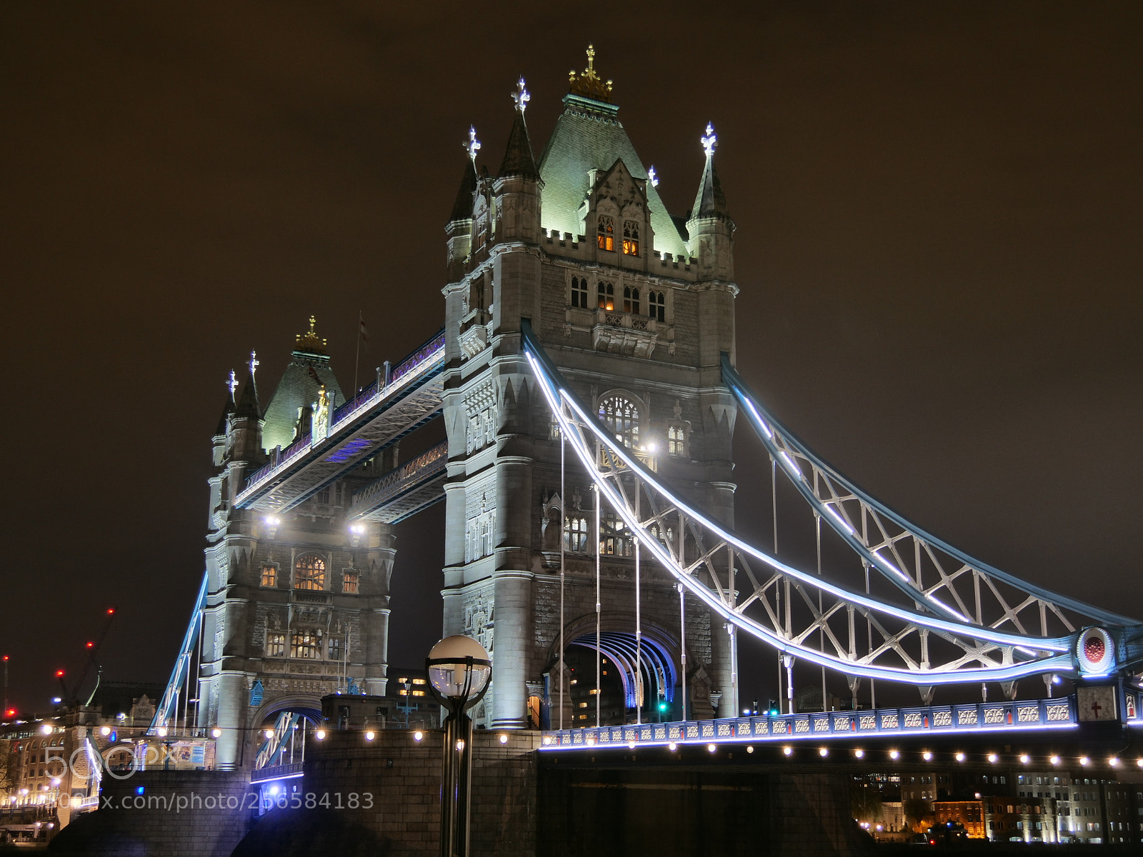 Panasonic Lumix DC-G9 sample photo. Night bridge photography