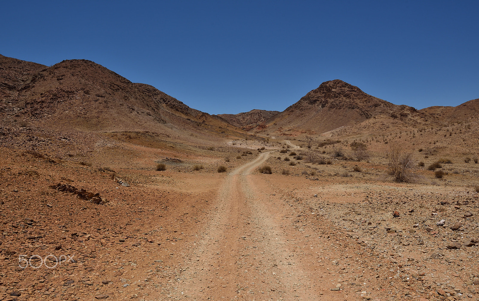 Nikon AF-S Nikkor 24-70mm F2.8G ED sample photo. Road in richtersveld photography