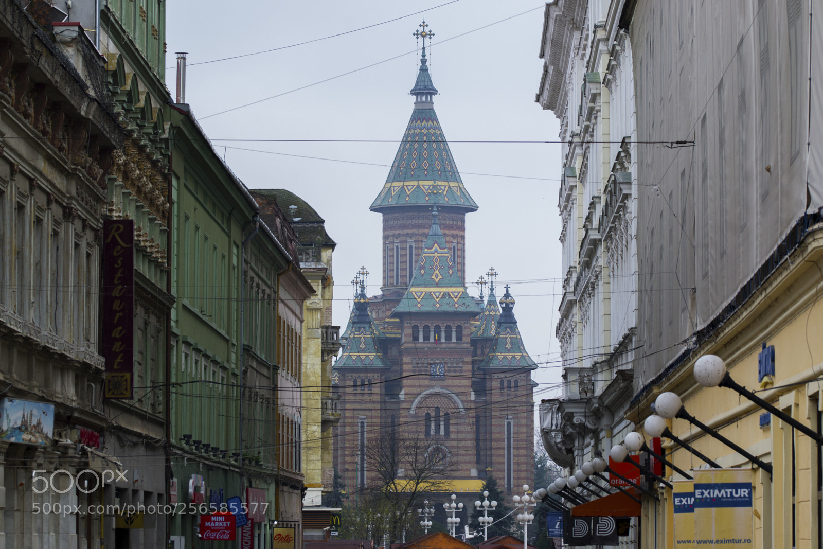 Nikon D3100 sample photo. Cathedral in timisoara, romania photography