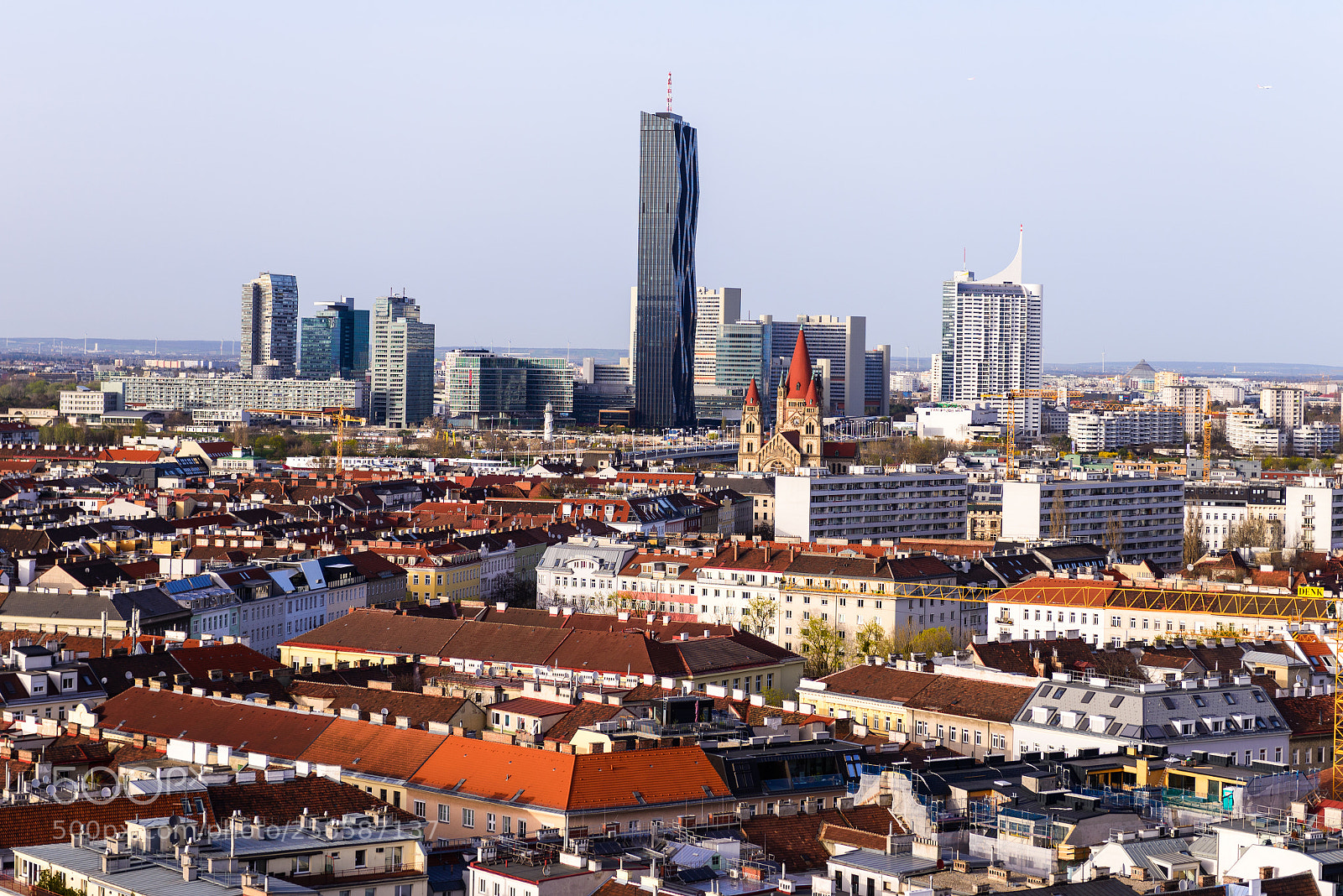 Nikon D600 sample photo. View over vienna with photography