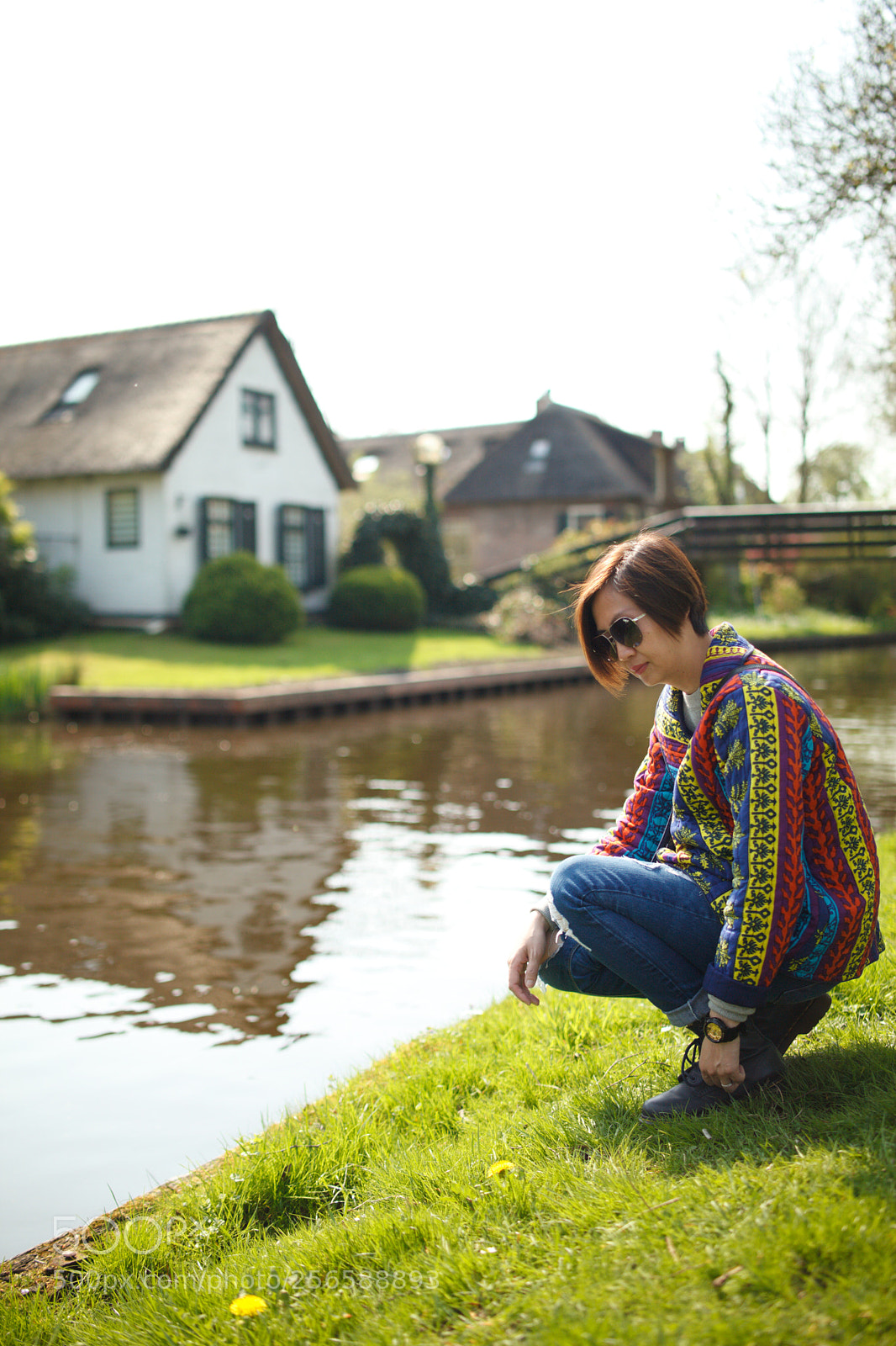 Canon EOS 5D Mark II sample photo. Giethoorn holland photography