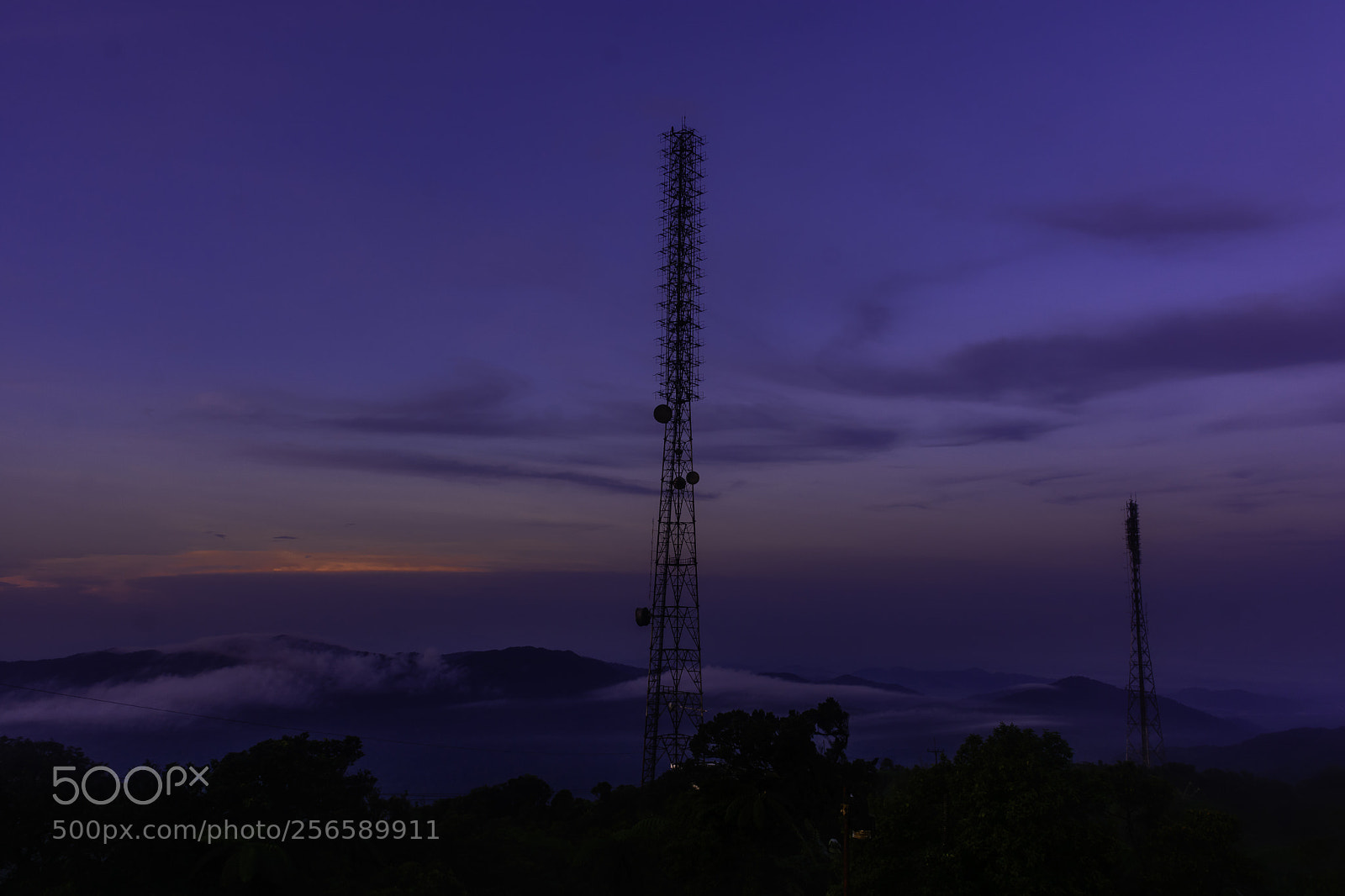 Nikon D7100 sample photo. Radio tower khao ramrome photography